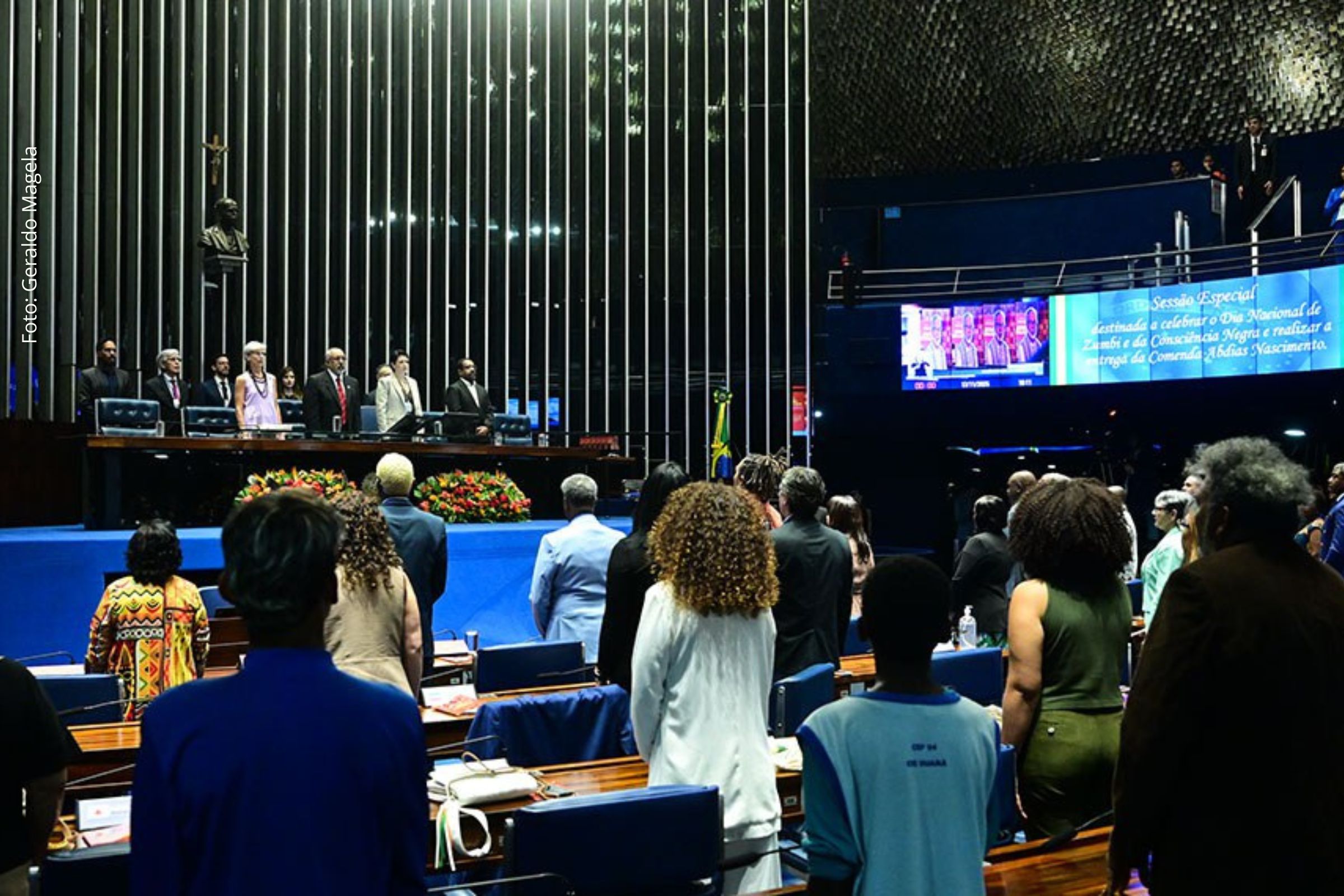 Sessão solene reconhece trajetórias e reforça debate sobre combate ao racismo na segunda-feira (17/11/2025).