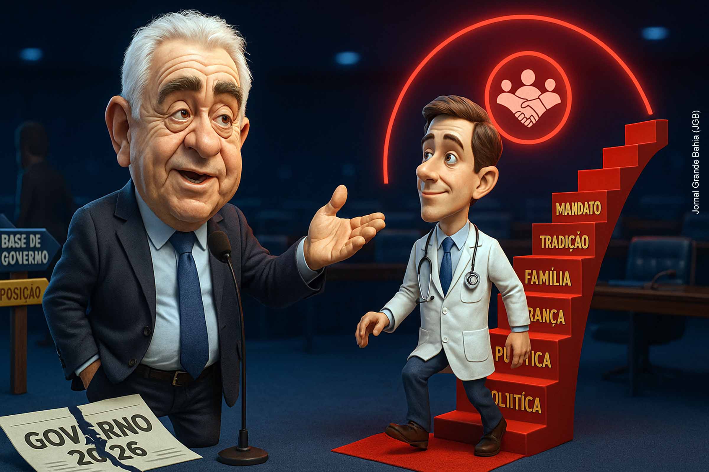 Senador Otto Alencar nega candidatura ao Governo da Bahia em 2026 e reforça aliança histórica com o PT; Projeção do filho Daniel fortalece sucessão familiar