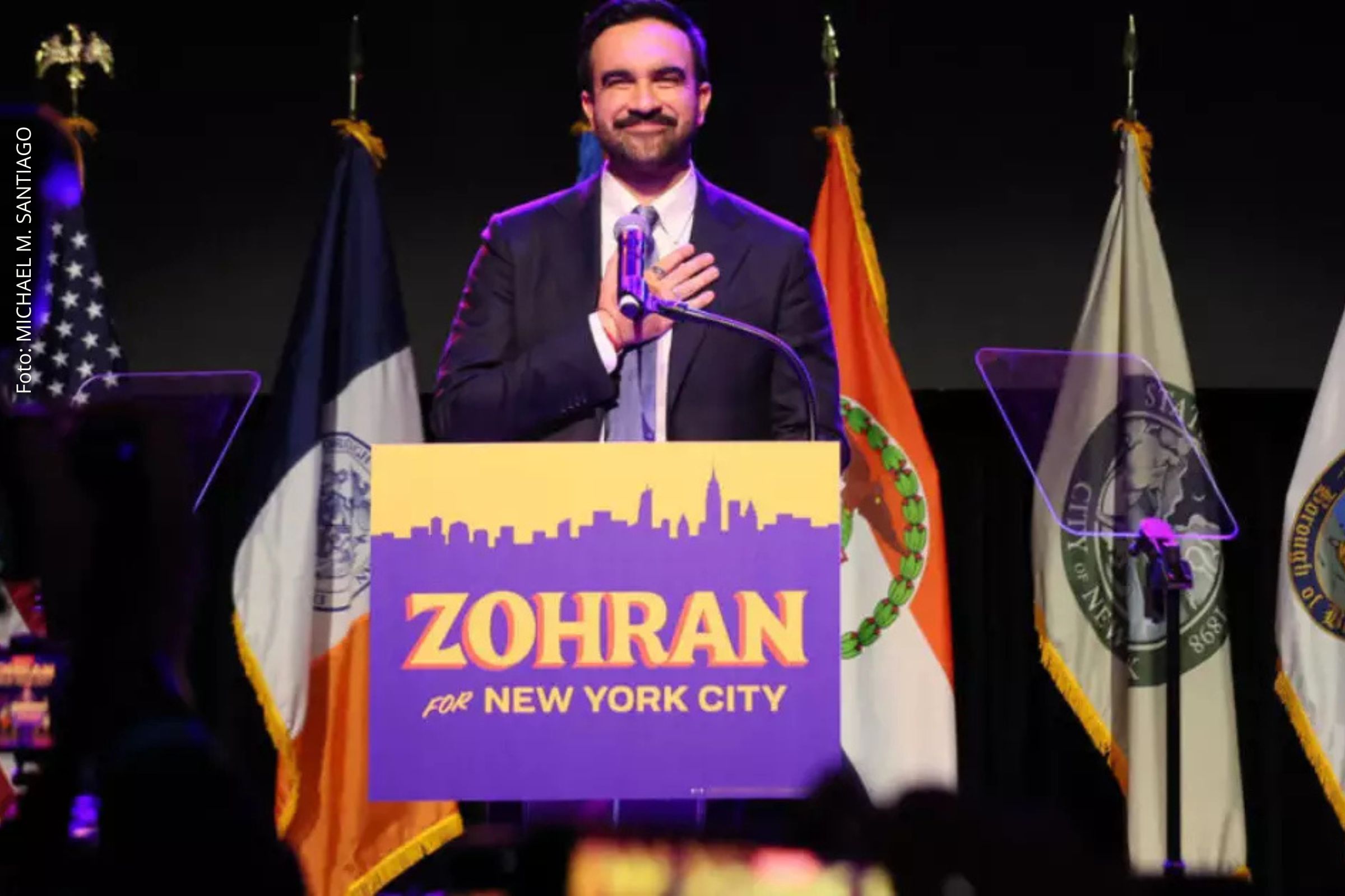 Zohran Mamdani é eleito prefeito de Nova York e amplia força progressista do Partido Democrata