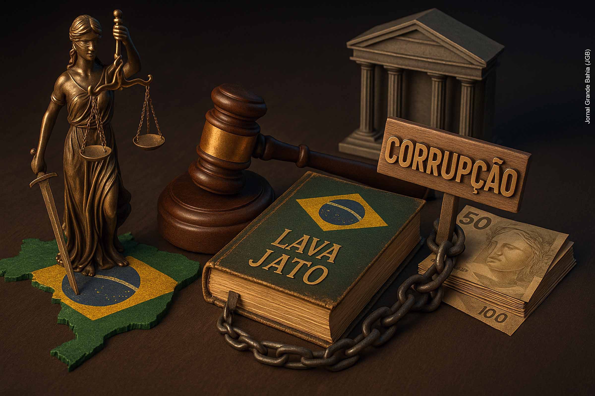 Brasil e crise de confiança institucional: Joaci Góes aborda críticas ao Judiciário, tensões políticas e debate sobre corrupção