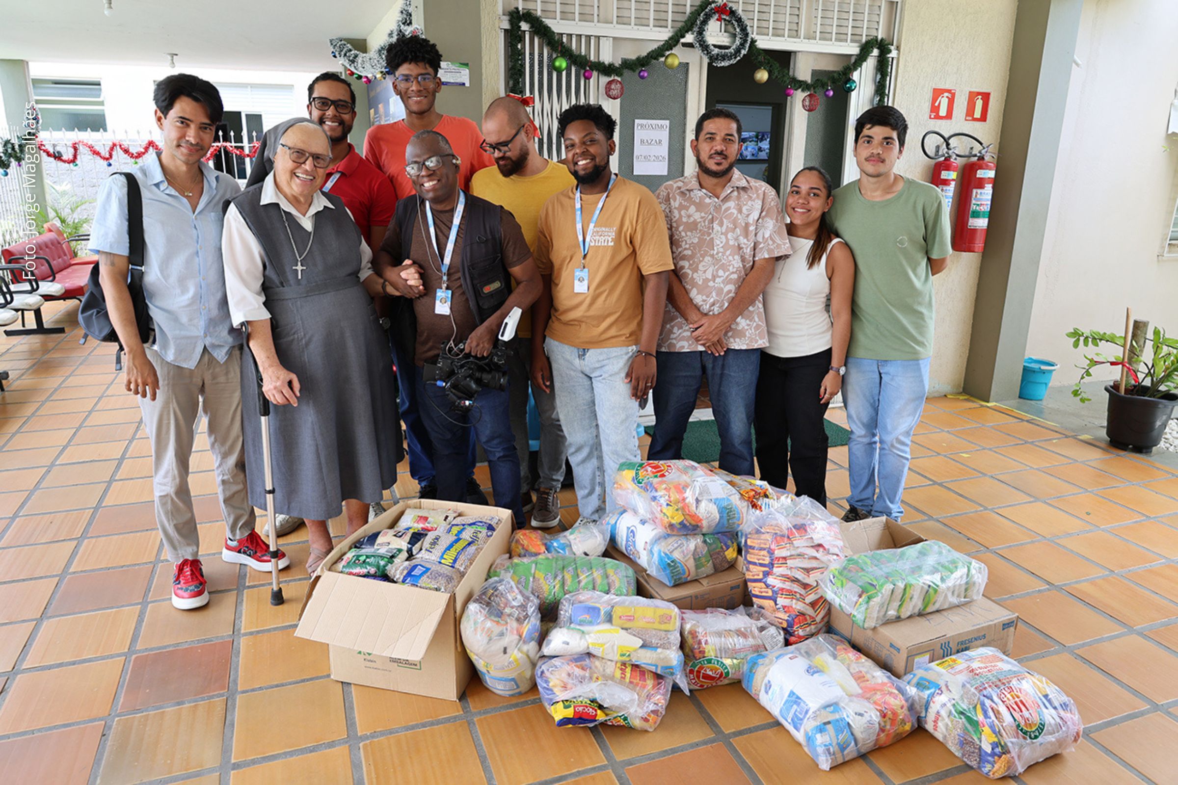 Doações reforçam ações de assistência social a famílias em situação de vulnerabilidade em Feira de Santana.