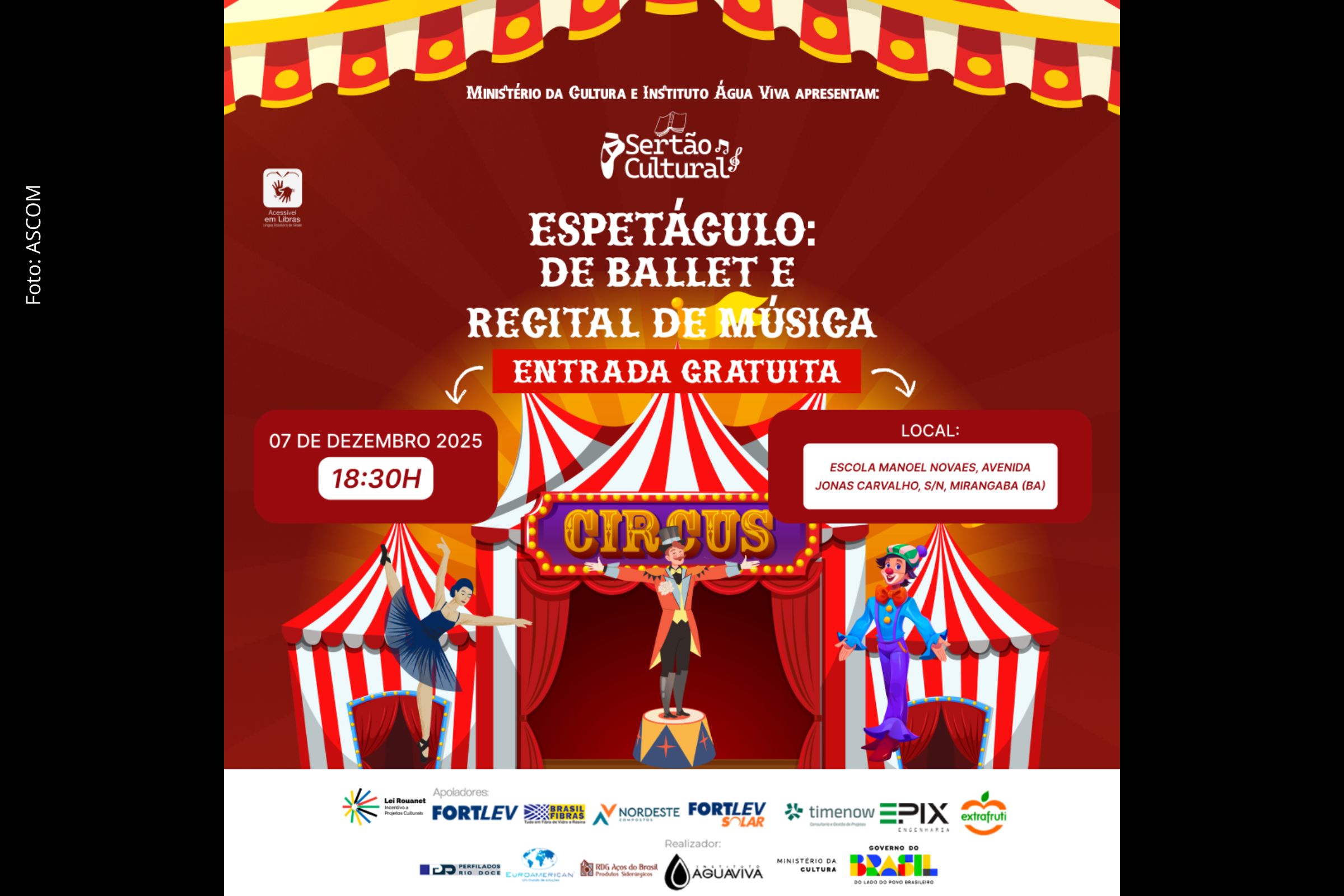 Evento do Instituto Água Viva reúne crianças e adolescentes em noite cultural acessível à comunidade.