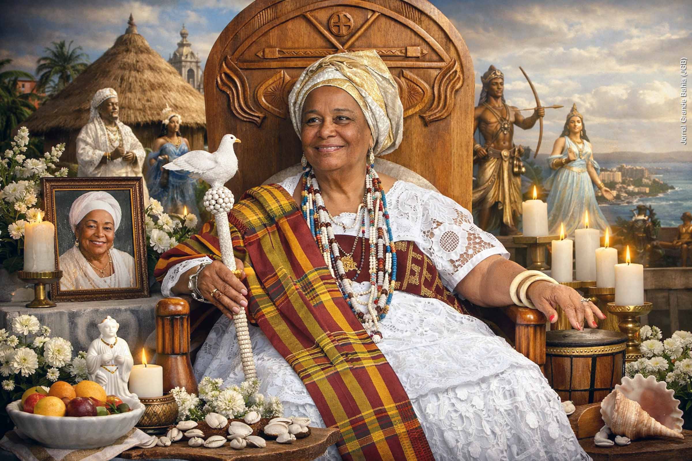 A ialorixá Mãe Carmen do Gantois morreu aos 98 anos, em Salvador, encerrando um ciclo de 23 anos de liderança no Terreiro do Gantois. Filha de Mãe Menininha, ela preservou a tradição, a ancestralidade e o axé da casa. Reconhecida por autoridades estaduais e municipais, deixa legado religioso, cultural e comunitário fundamental para o candomblé na Bahia.