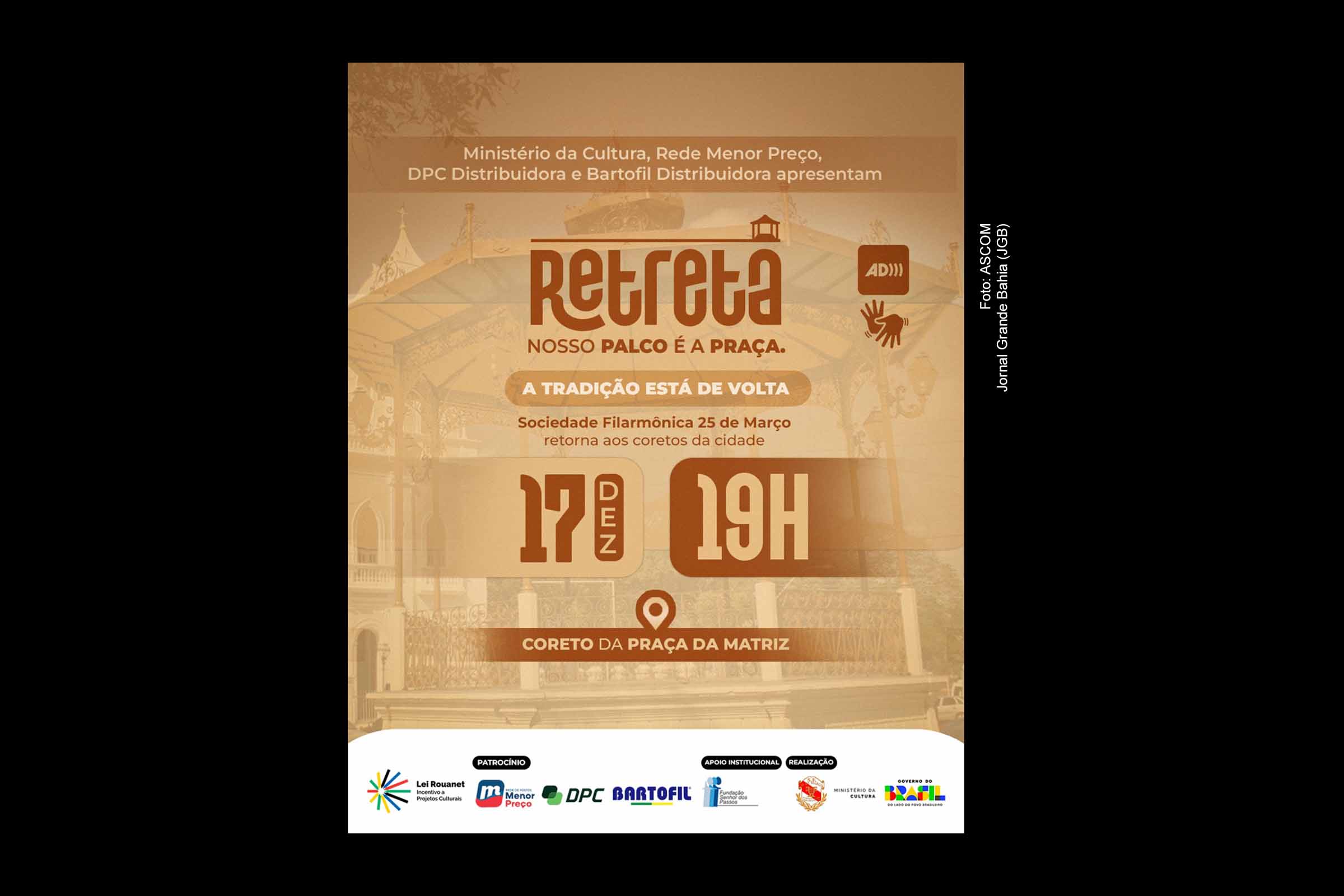 A tradição musical está de volta ao centro da cidade de Feira de Santana.