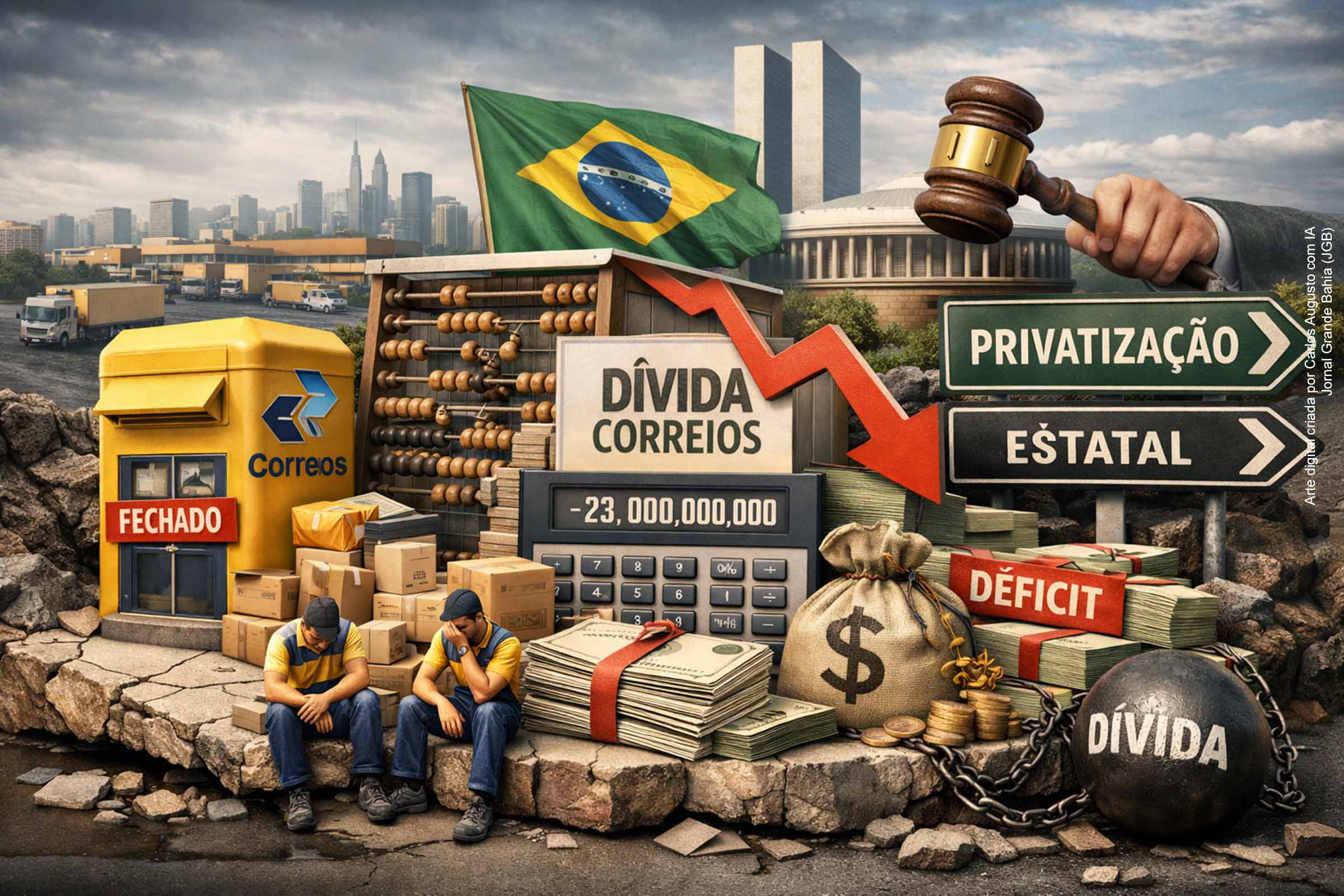 Crise nos Correios expõe limite da reestruturação e reacende debate sobre privatização da estatal