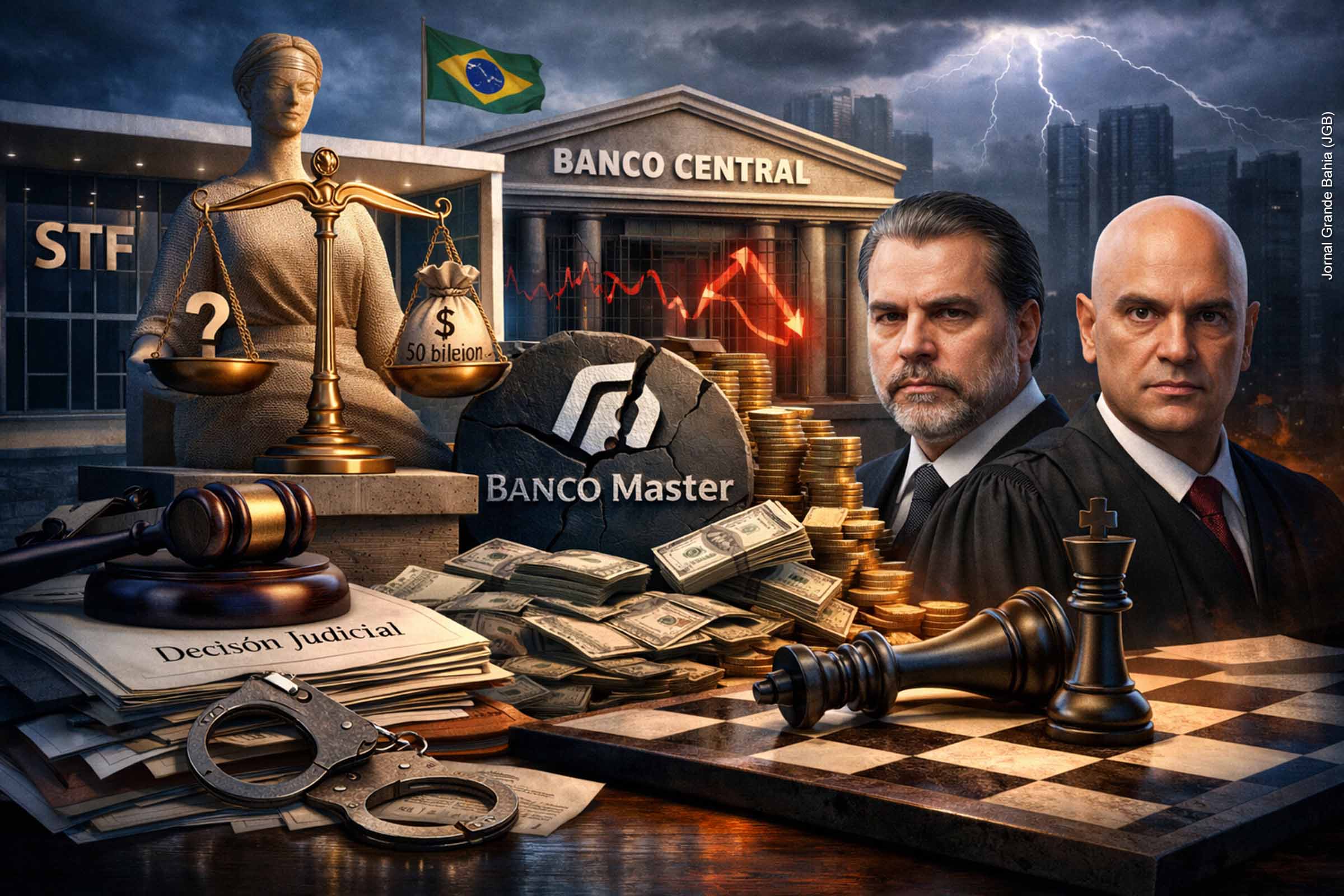 Decisões do ministro Dias Toffoli no caso Banco Master ampliam risco institucional, ameaçam a credibilidade do Sistema Financeiro Nacional e levantam suspeitas sobre R$ 129 milhões em jogo no STF