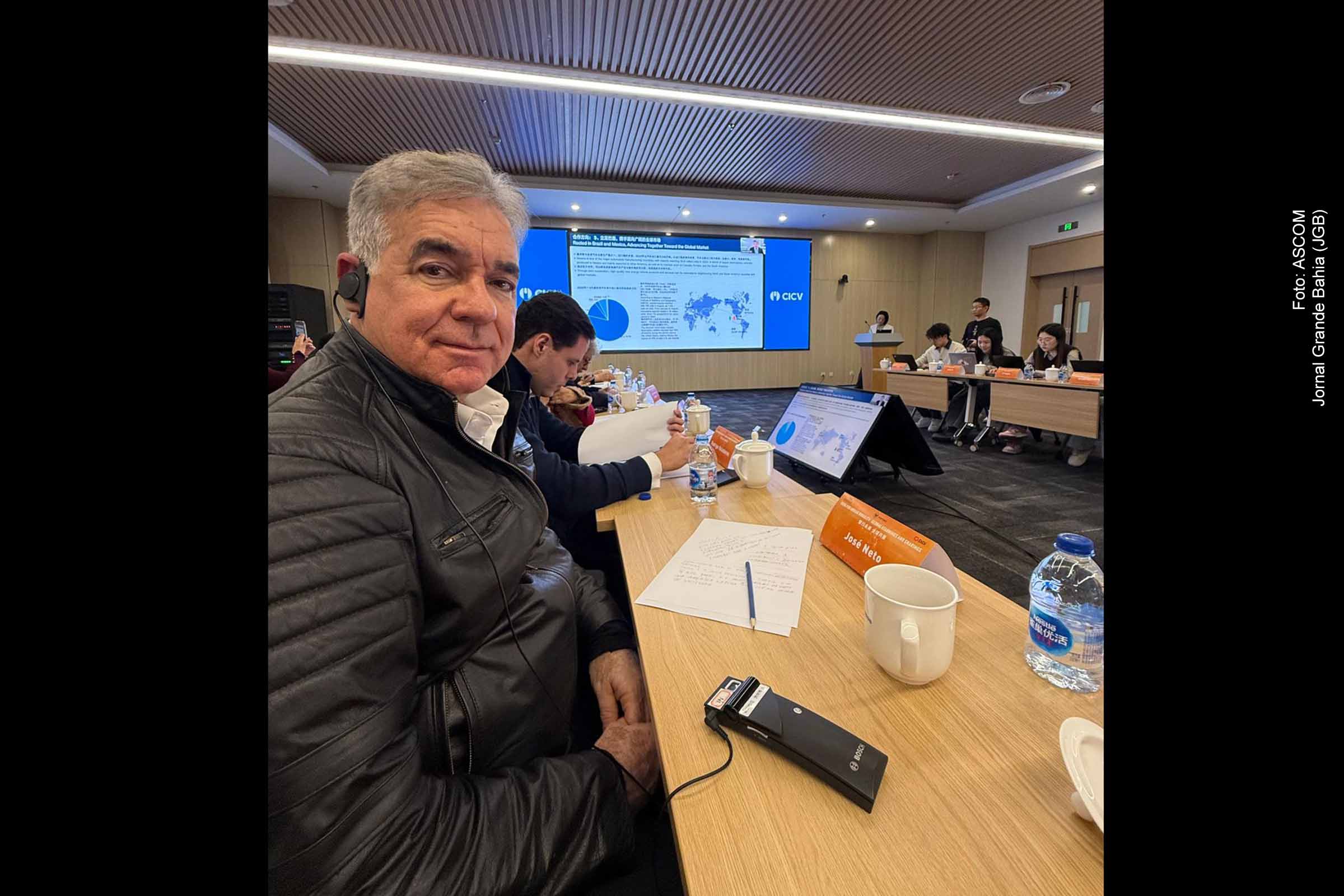 Deputado Zé Neto cumpre missão oficial na China com foco em inovação, mobilidade sustentável e desenvolvimento tecnológico