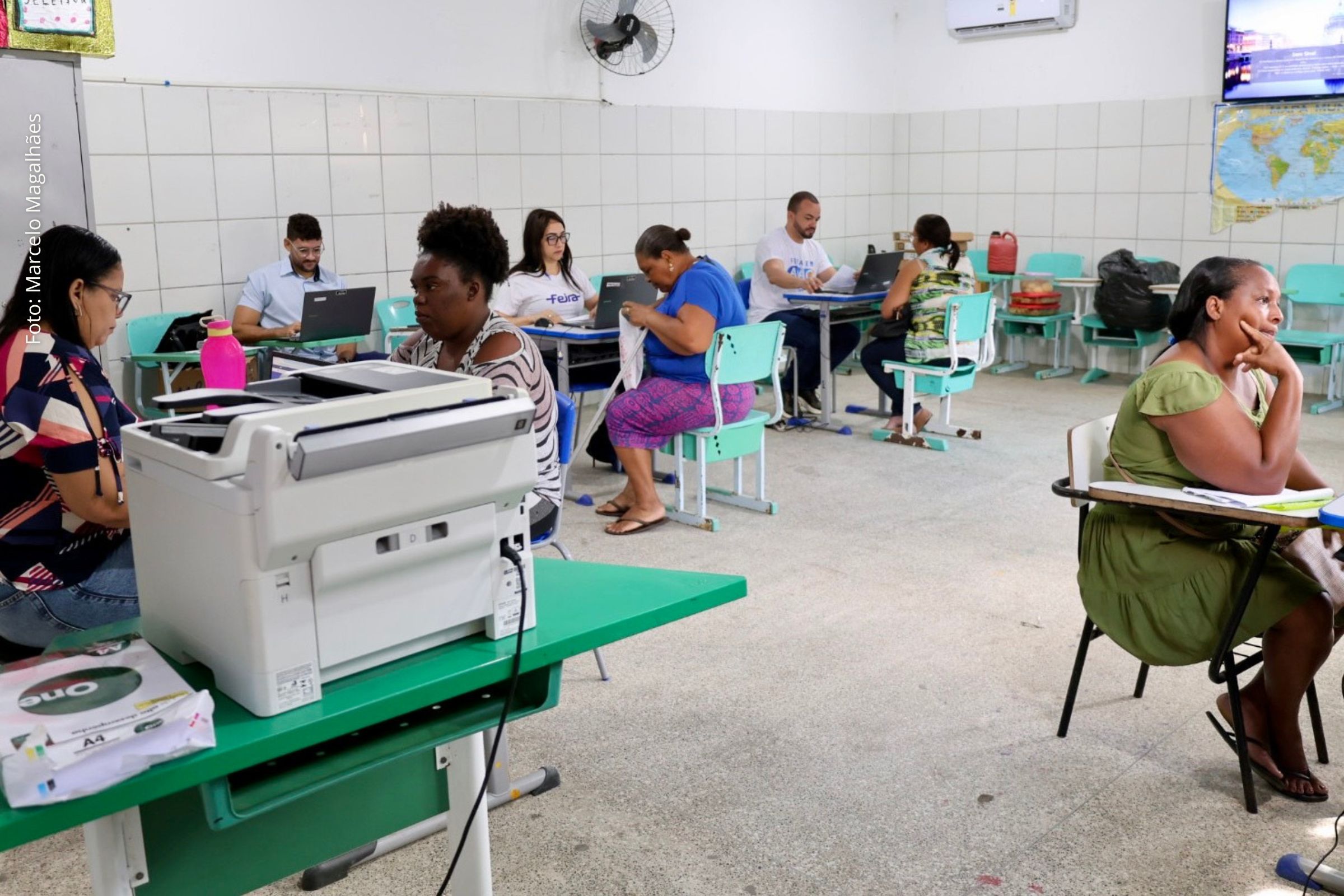 Ação da Casa do Trabalhador descentraliza atendimento e aproxima moradores dos distritos de oportunidades no mercado formal.
