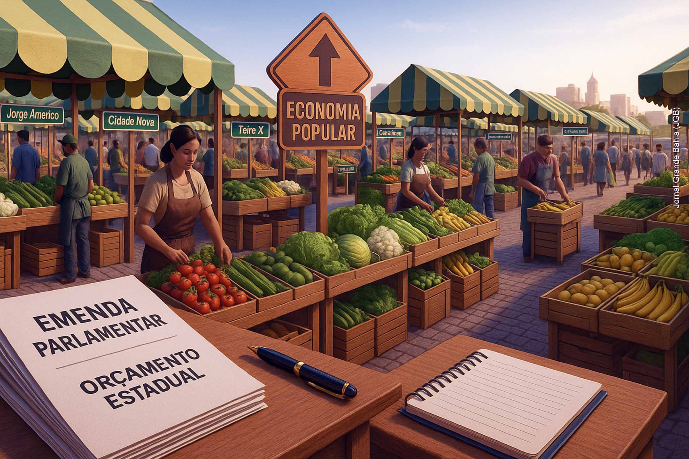 O deputado estadual Binho Galinha destinou emendas para a compra de novas barracas destinadas às feiras livres de Feira de Santana e região, com distribuição realizada pelo Governo da Bahia. Os bairros Jorge Américo, Cidade Nova, Feira X, Aviário, Conceição e Viveiros estão entre os primeiros beneficiados, assim como os municípios de Antônio Cardoso e Ribeira do Amparo. A medida busca melhorar a estrutura comercial e apoiar feirantes, embora ainda haja desafios estruturais a serem enfrentados.