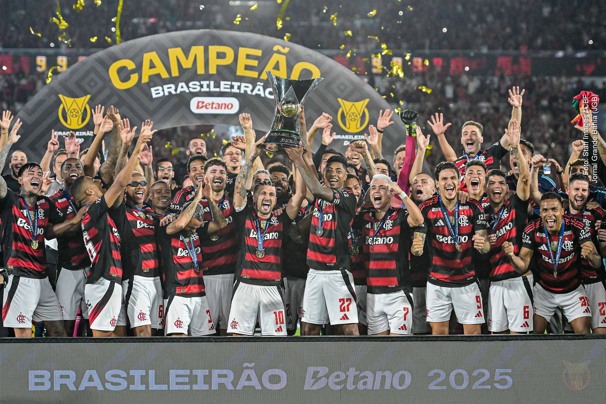 Flamengo vence o Ceará por 1 a 0 e conquista o Campeonato Brasileiro 2025