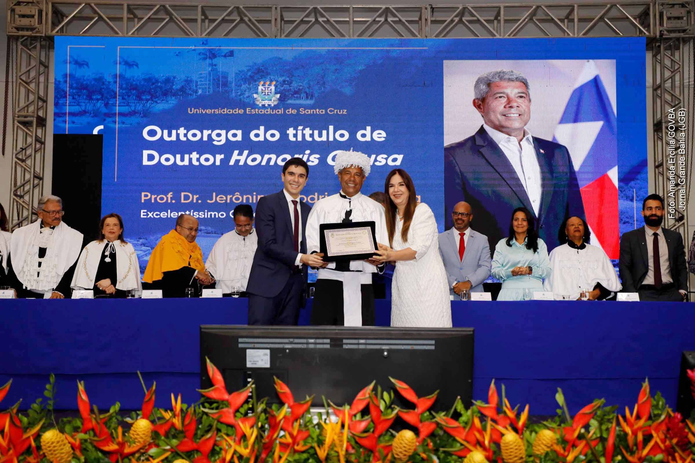 Governador Jerônimo Rodrigues recebe título de Doutor Honoris Causa e marca história na UESC aos 34 anos da estadualização
