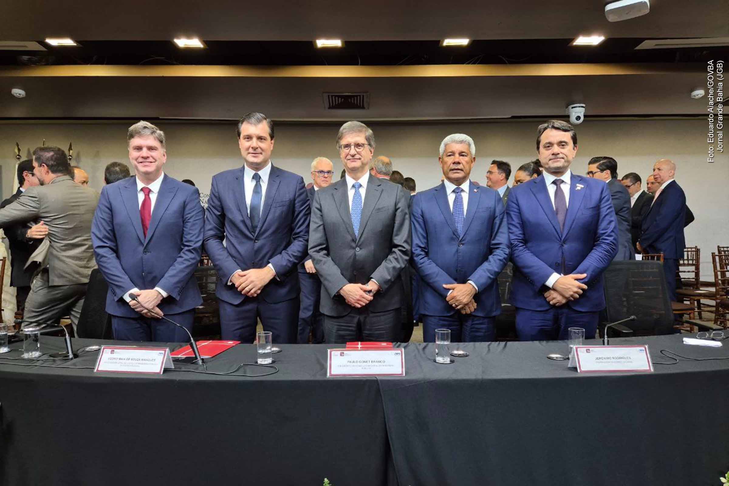 Governador Jerônimo participa da posse de Pedro Maia na presidência do CNPG e confirma recondução ao comando do MP da Bahia
