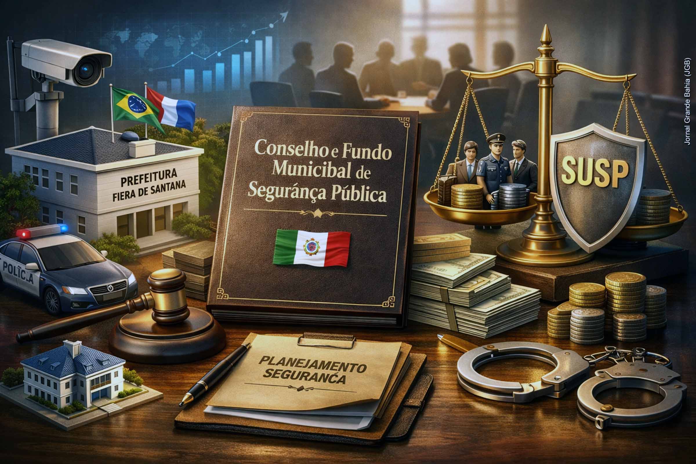 Governo Ronaldo institui Conselho e Fundo Municipal de Segurança Pública e alinha Feira de Santana ao SUSP