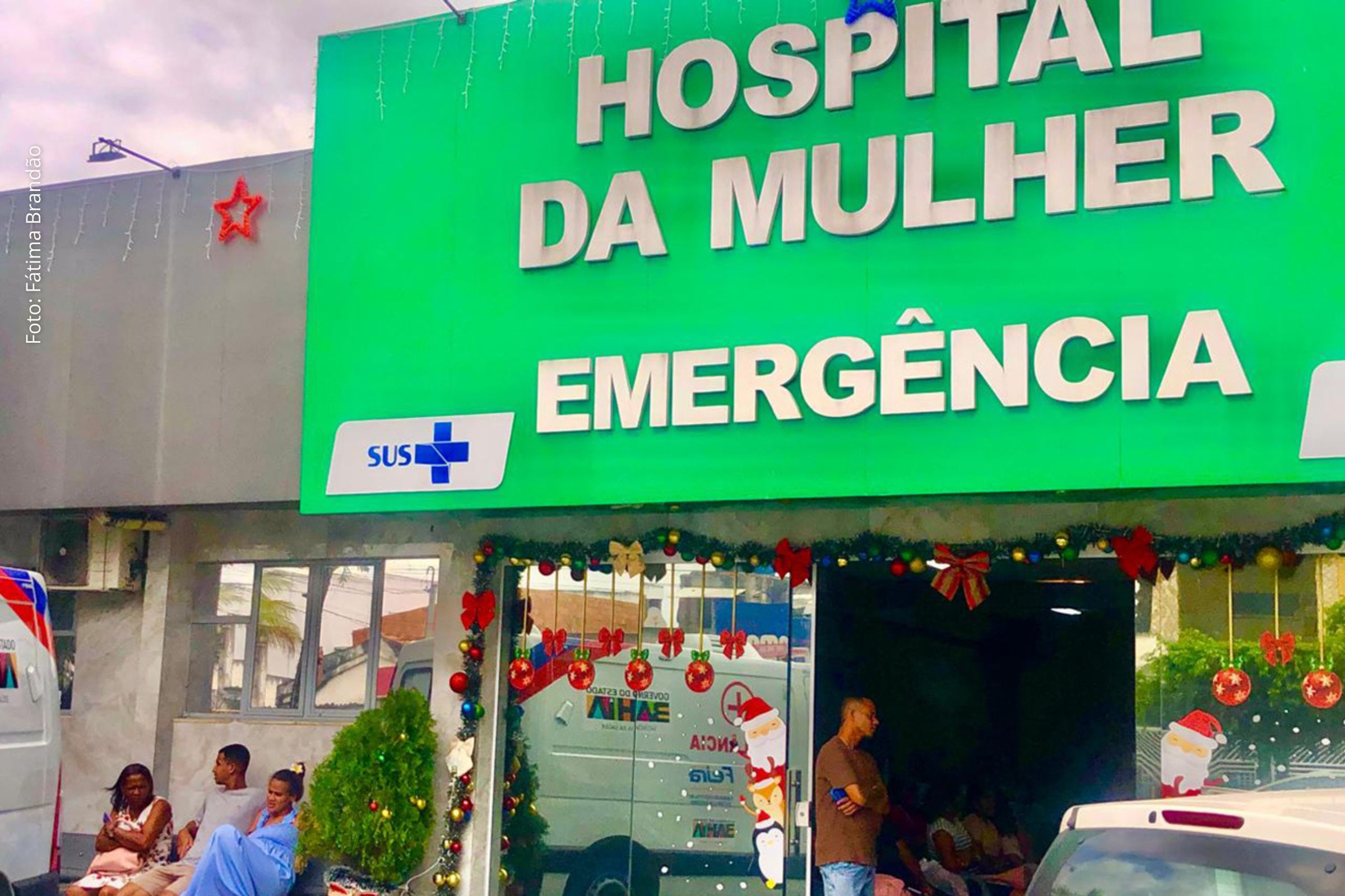 Magia do Natal reúne pacientes e colaboradores no Hospital da Mulher de Feira de Santana em ação especial de fim de ano