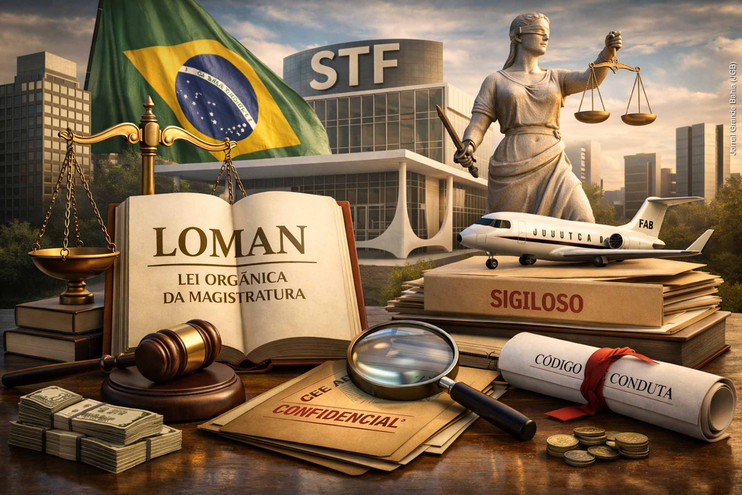 Loman e STF: deveres da magistratura reacendem debate sobre transparência, conflitos de interesse, corrupção e governança na Corte