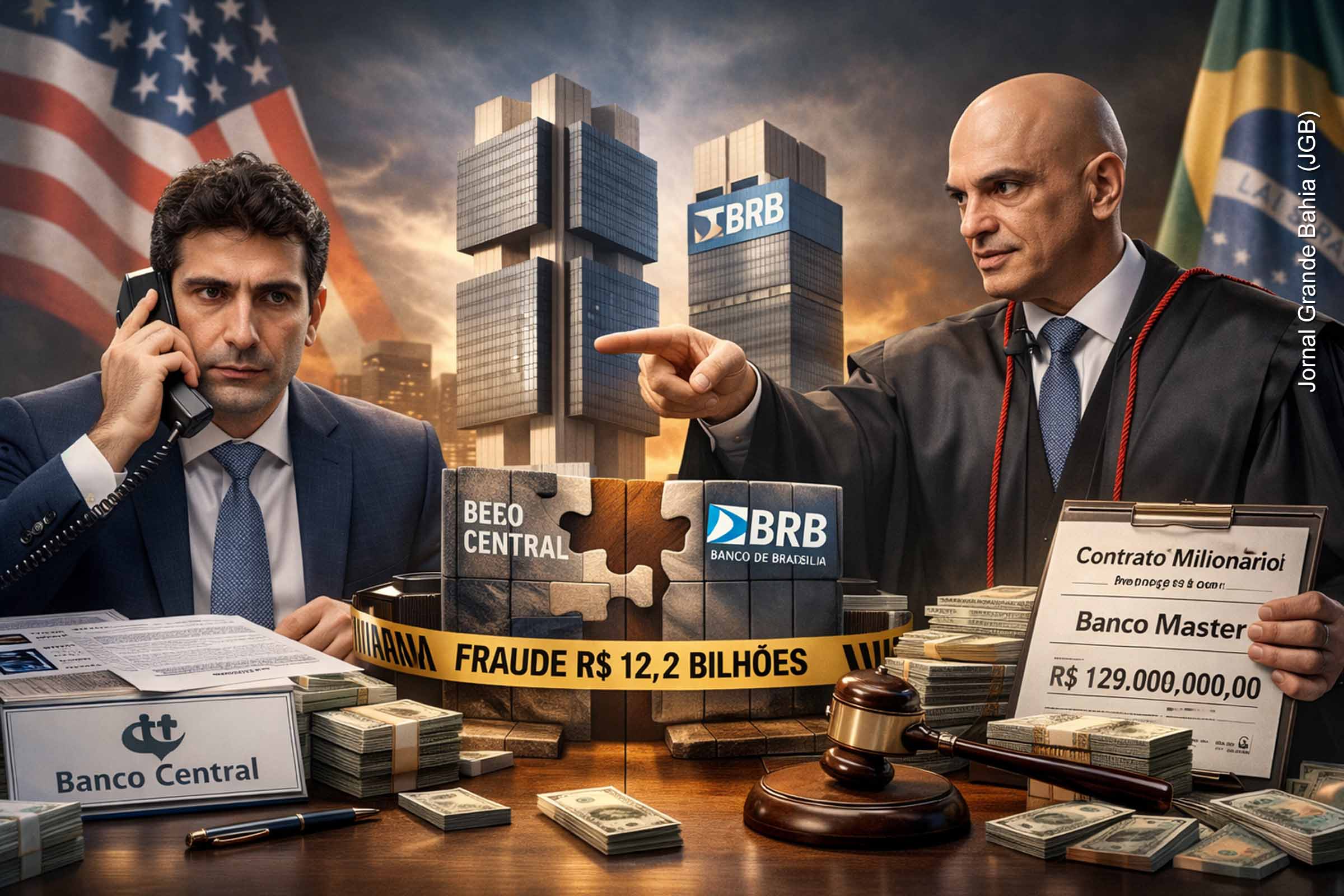 Cleptocracia: Ministro do STF Alexandre de Moraes pressionou presidente do Banco Central com seis ligações em um dia para tratar da venda do Banco Master ao BRB; Suspeita da advocacia administrativa amplia