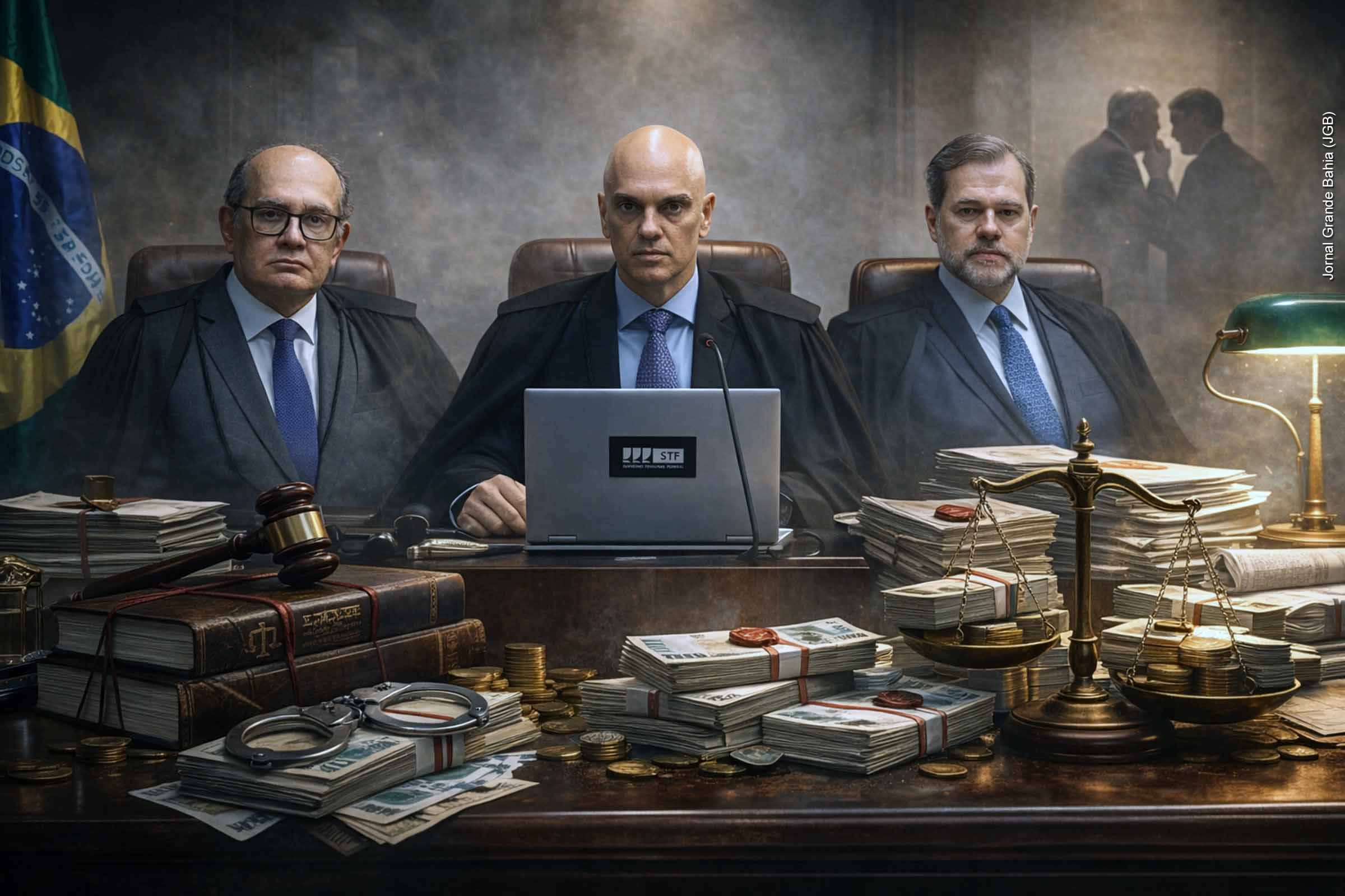 Defesa corporativa, suspeitas de corrupção e impasse ético no STF ampliam crise de credibilidade no caso Banco Master; Ministro Gilmar Mendes rejeita tese sobre corrupção e defende Alexandre de Moraes e Dias Toffoli