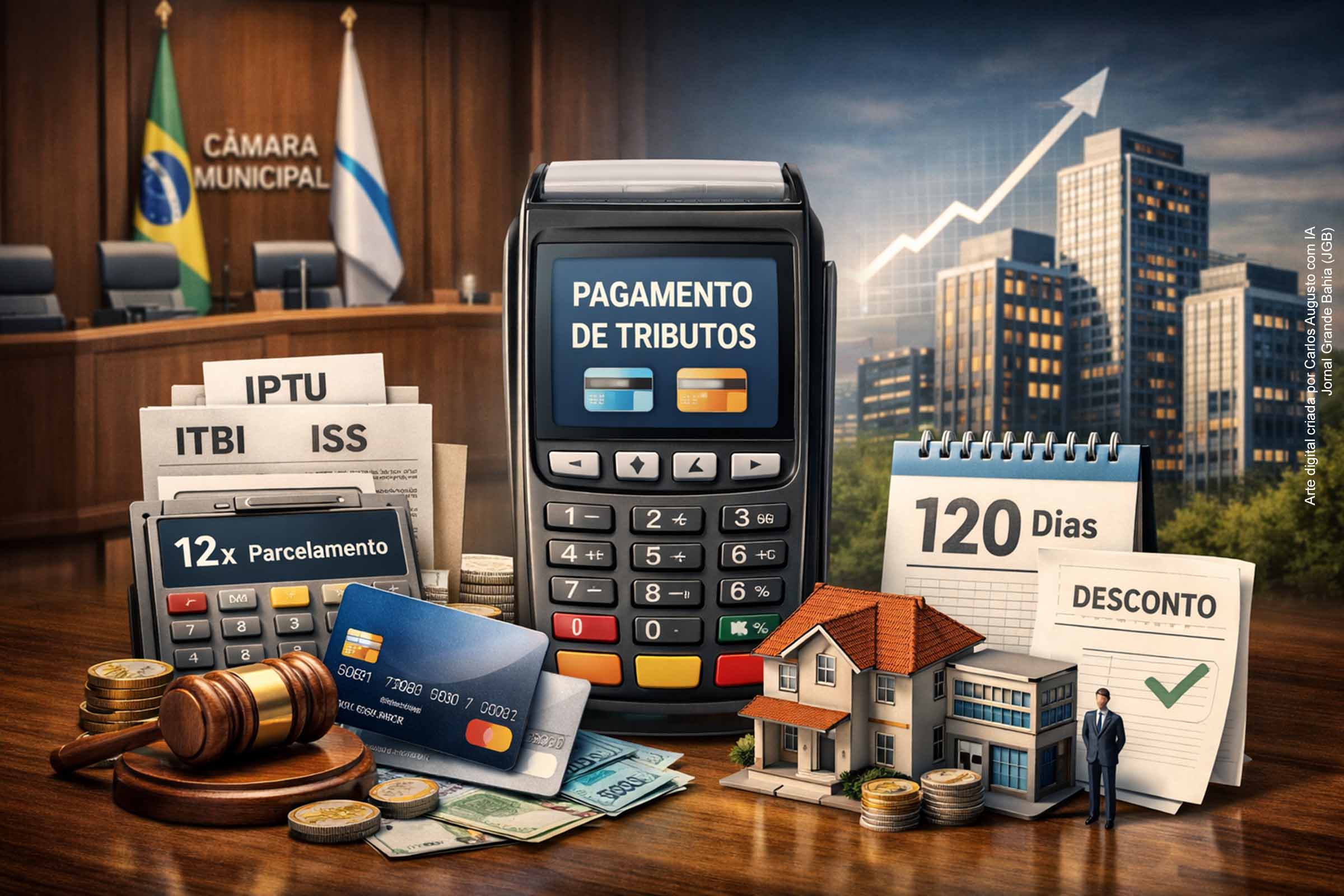 Modernização fiscal de Feira de Santana: tributos e receitas municipais poderão ser quitados com cartões de débito e crédito