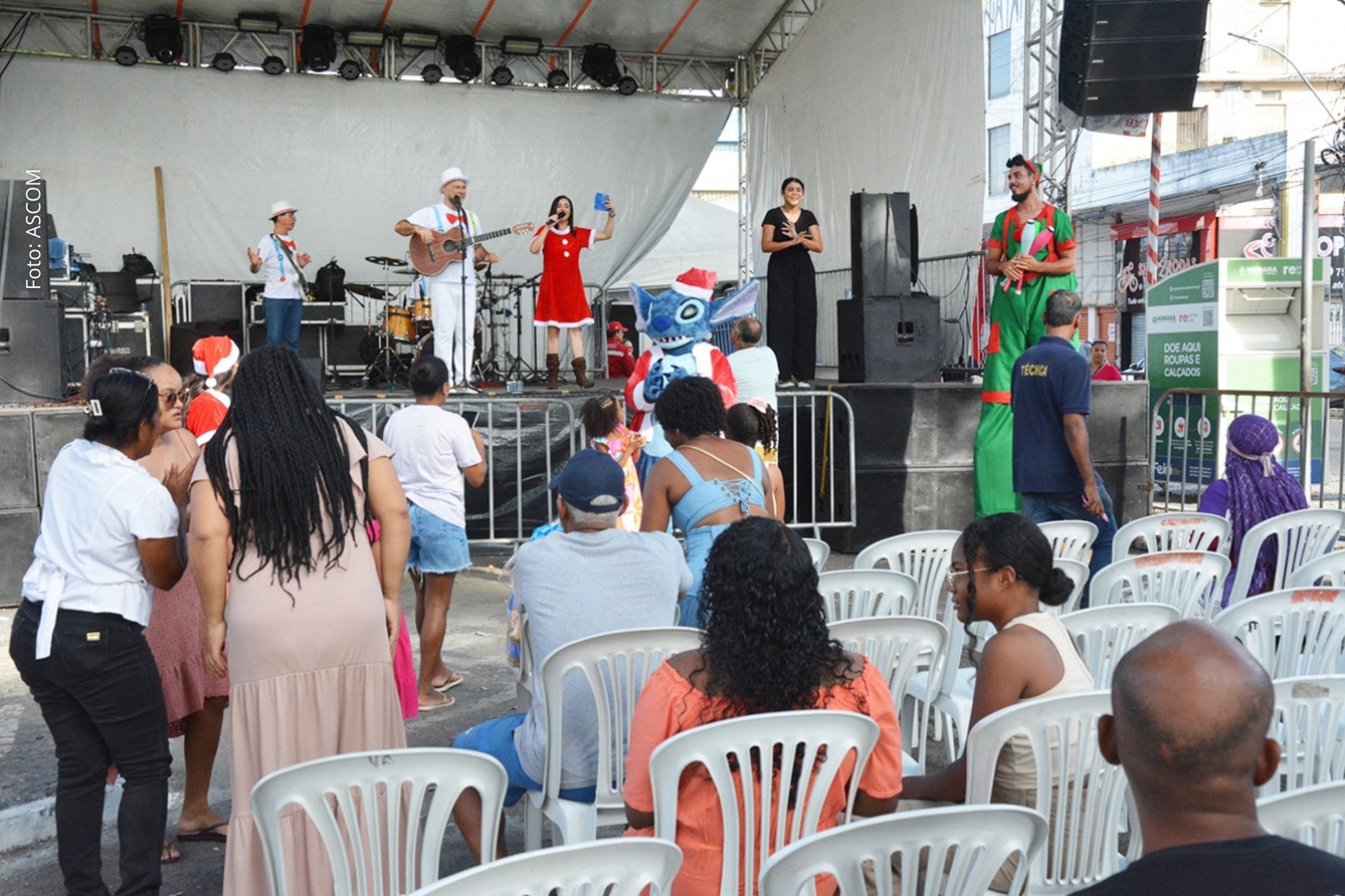 Apresentações de corais feirenses e infantis seguem tradição do evento e integram agenda cultural gratuita.