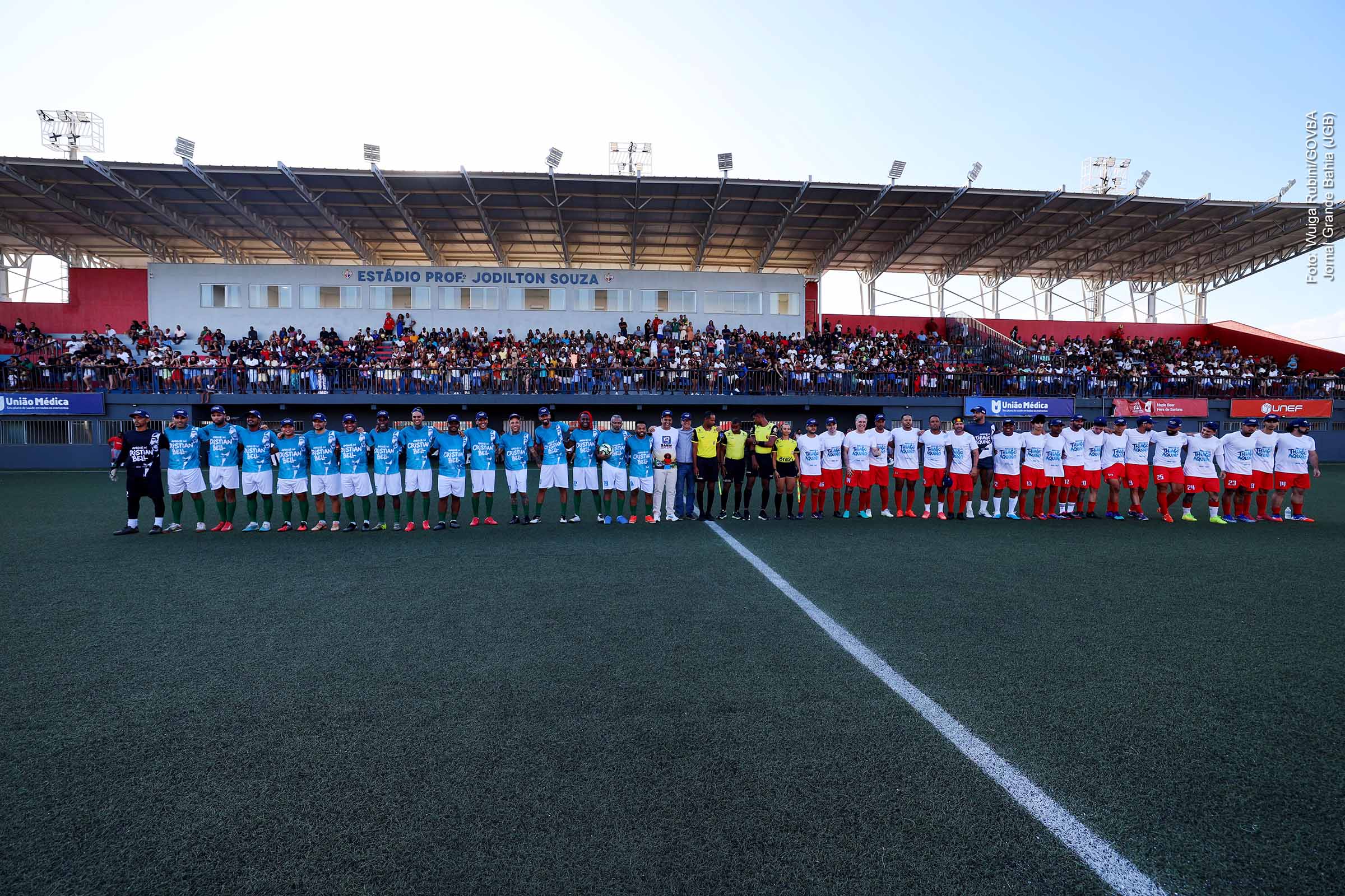 Natal Show de Bola reúne esporte e solidariedade e arrecada alimentos para famílias em vulnerabilidade em Feira de Santana