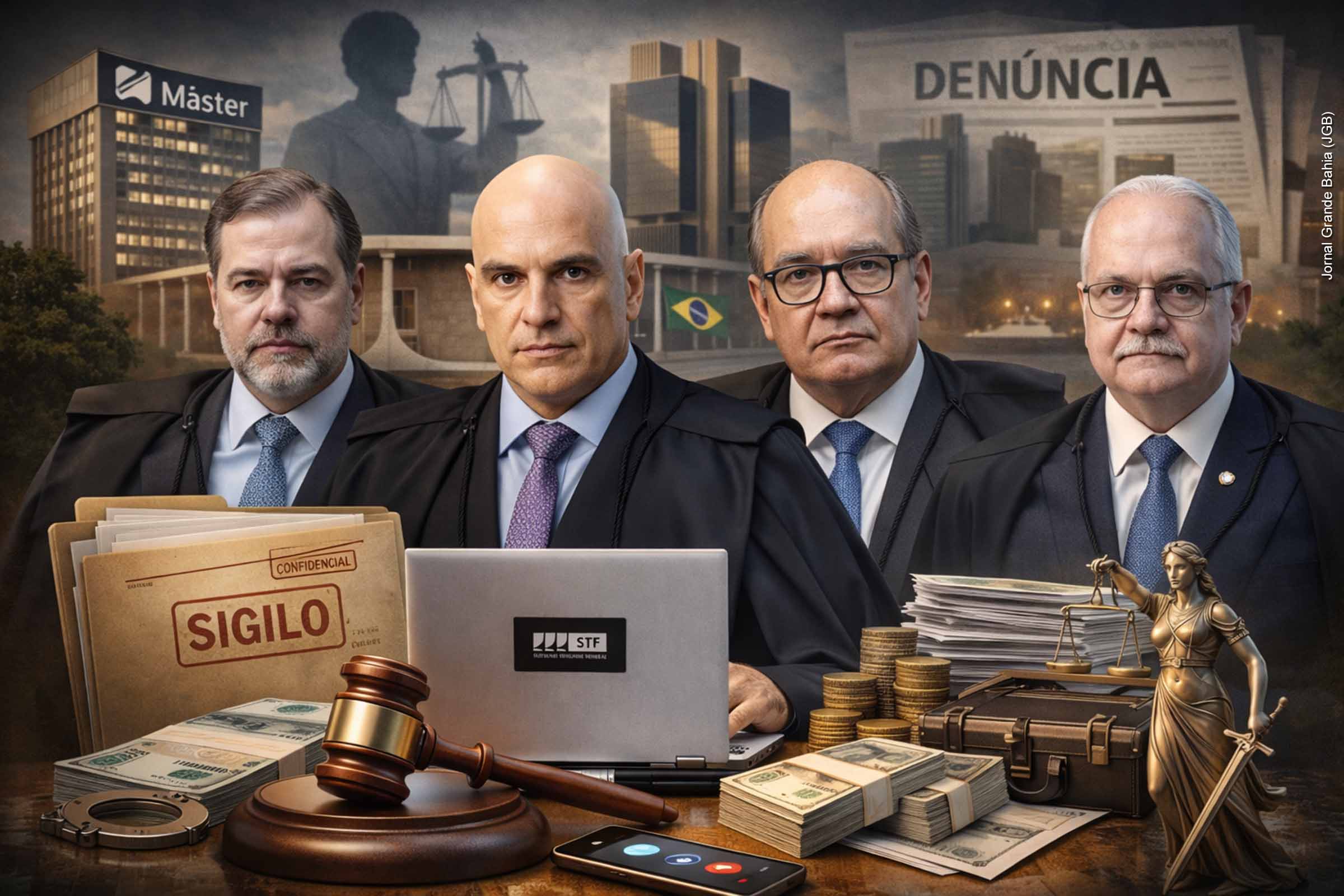 Presidente do STF tem dever institucional de apurar suspeitas envolvendo ministro Alexandre de Moraes no Caso Master; omissão agrava crise de credibilidade da Corte