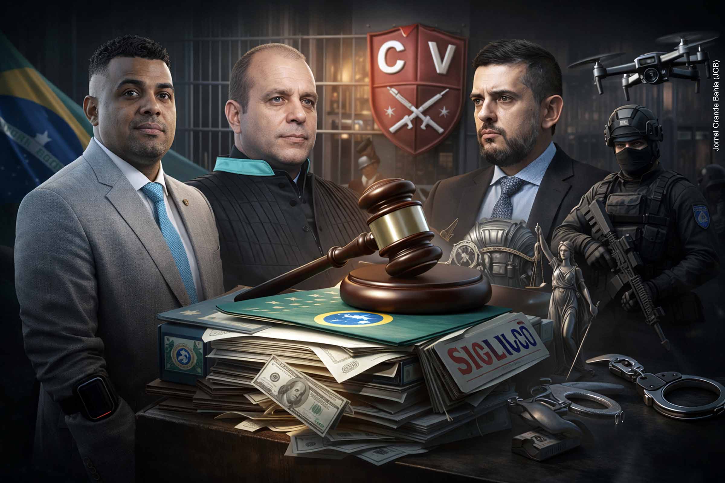 Operação Unha e Carne avança, prende desembargador do TRF-2 e expõe rede de vazamentos institucionais ligados ao Comando Vermelho no Rio de Janeiro