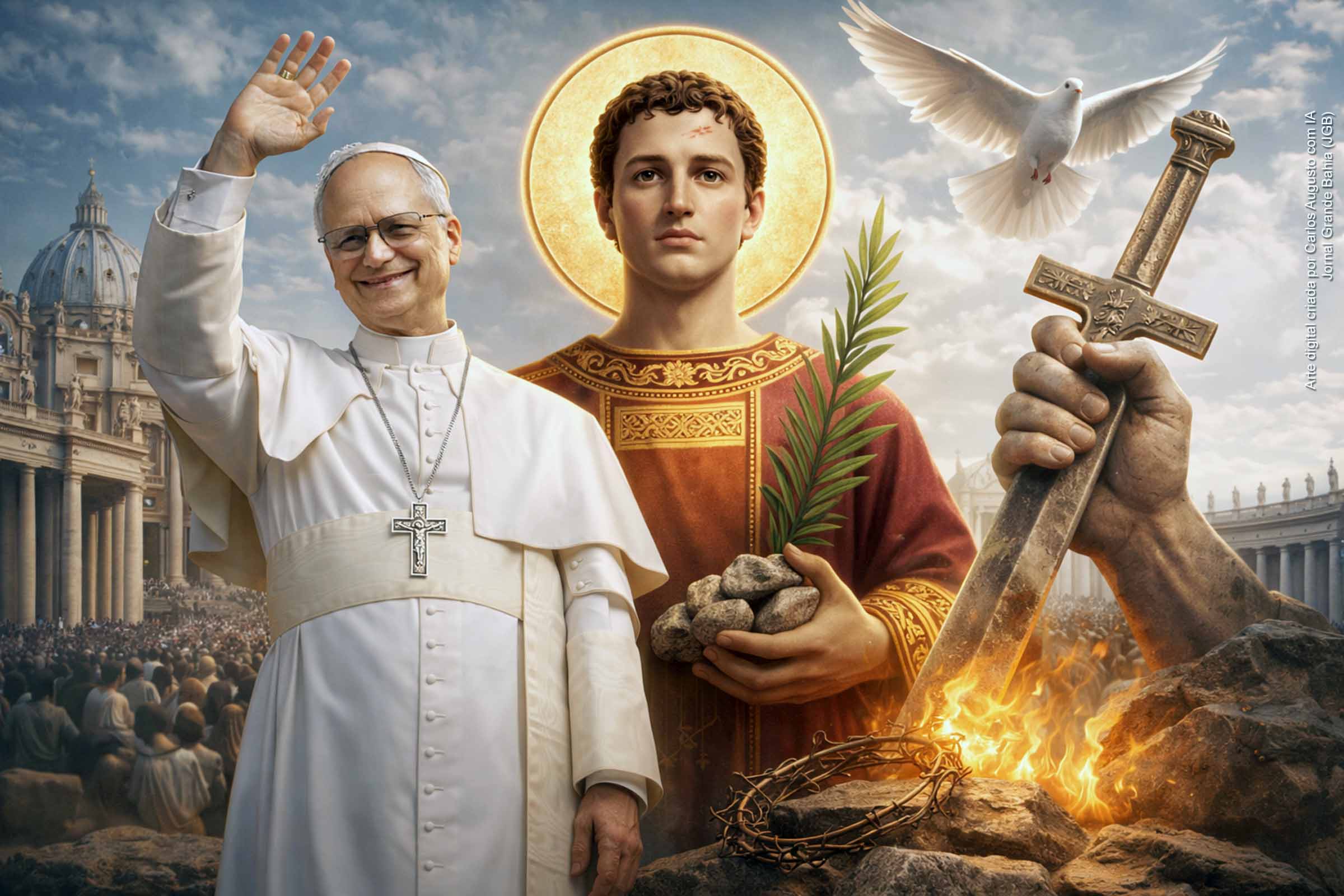 Papa Leão XIV destaca o martírio de Santo Estêvão e defende a paz como caminho desarmado do cristianismo