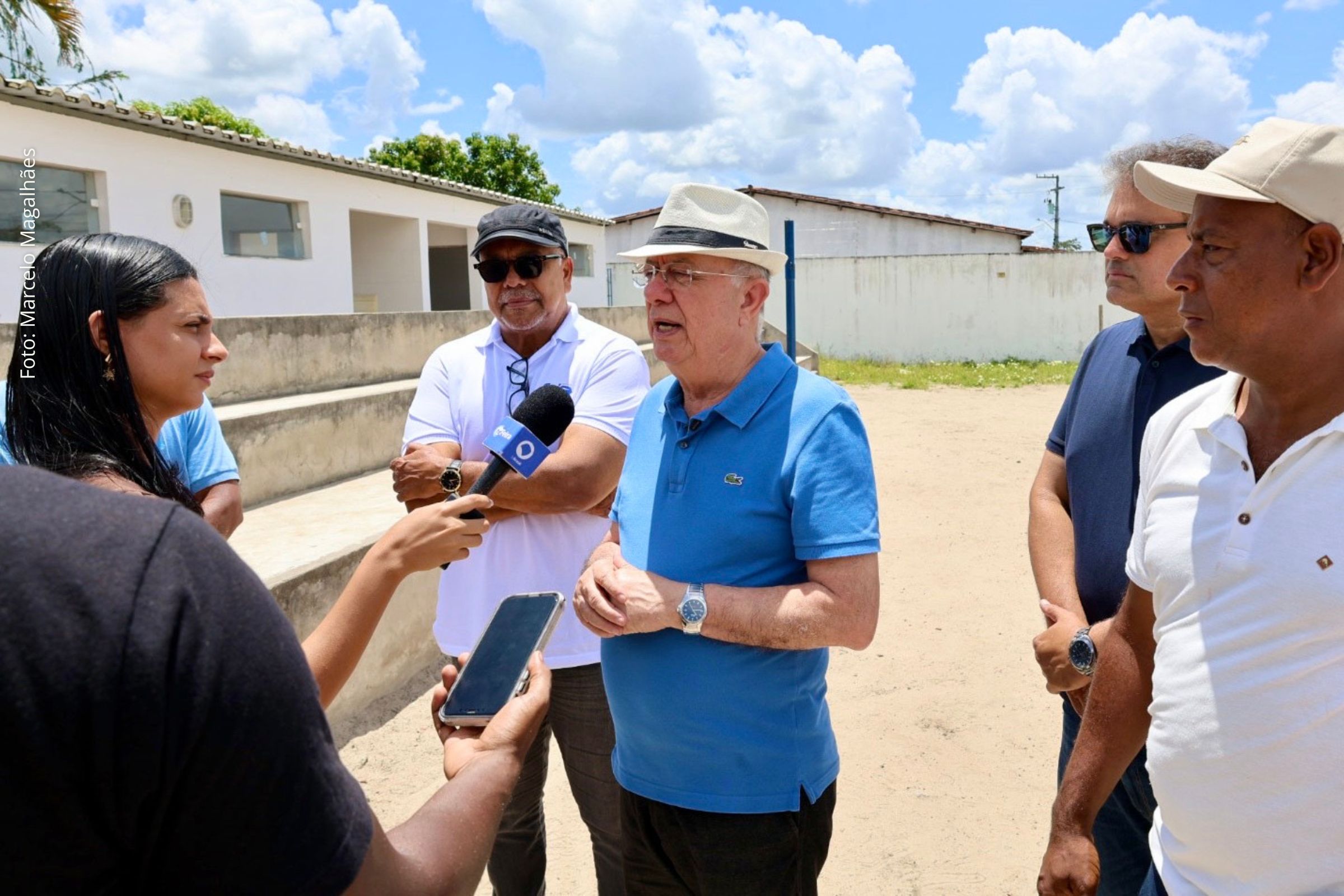 Feira de Santana: Prefeito José Ronaldo autoriza construção de quadra poliesportiva na Escola Rosa Maria Esperidião Leite
