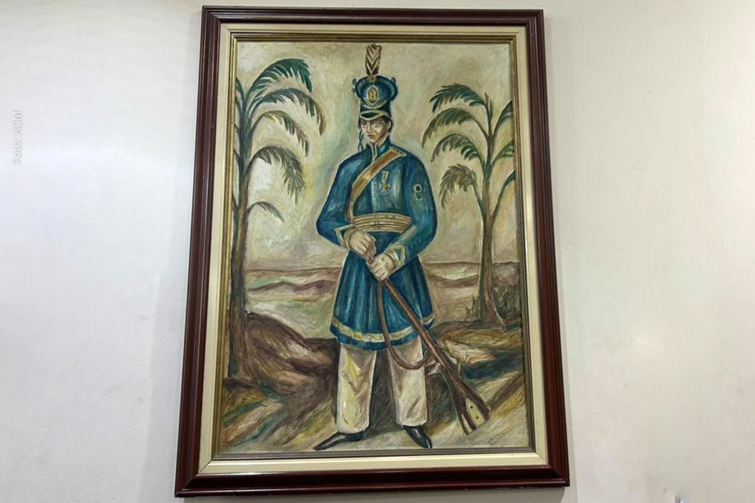 Quadro de Maria Quitéria é oficializado como Patrimônio Cultural de Feira de Santana