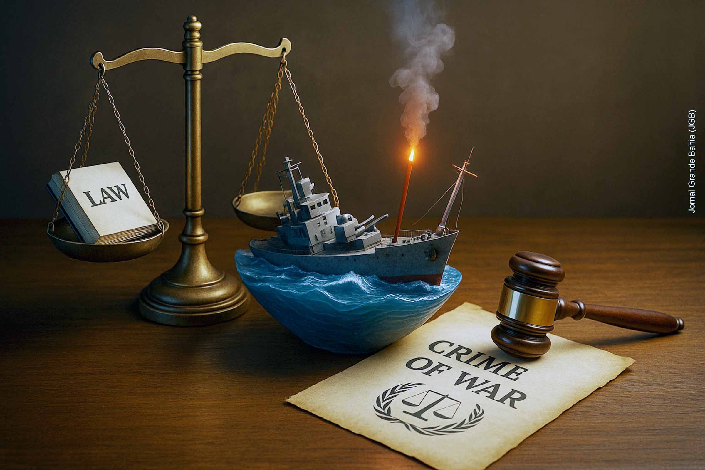Uso Legítimo da Força ou Crime de Guerra? Uma elegia sombria sobre o mar, o poder e a lei que não se curva | Por Zilan Costa e Silva