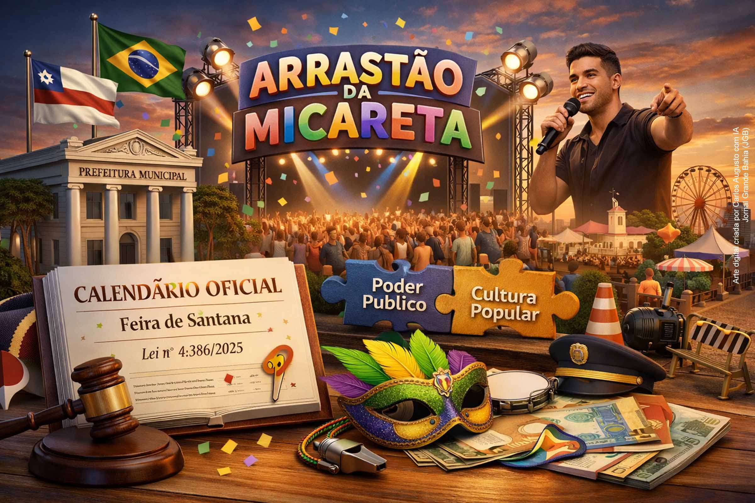 “Arrastão da Micareta” entra para o Calendário Oficial de Eventos de Feira de Santana