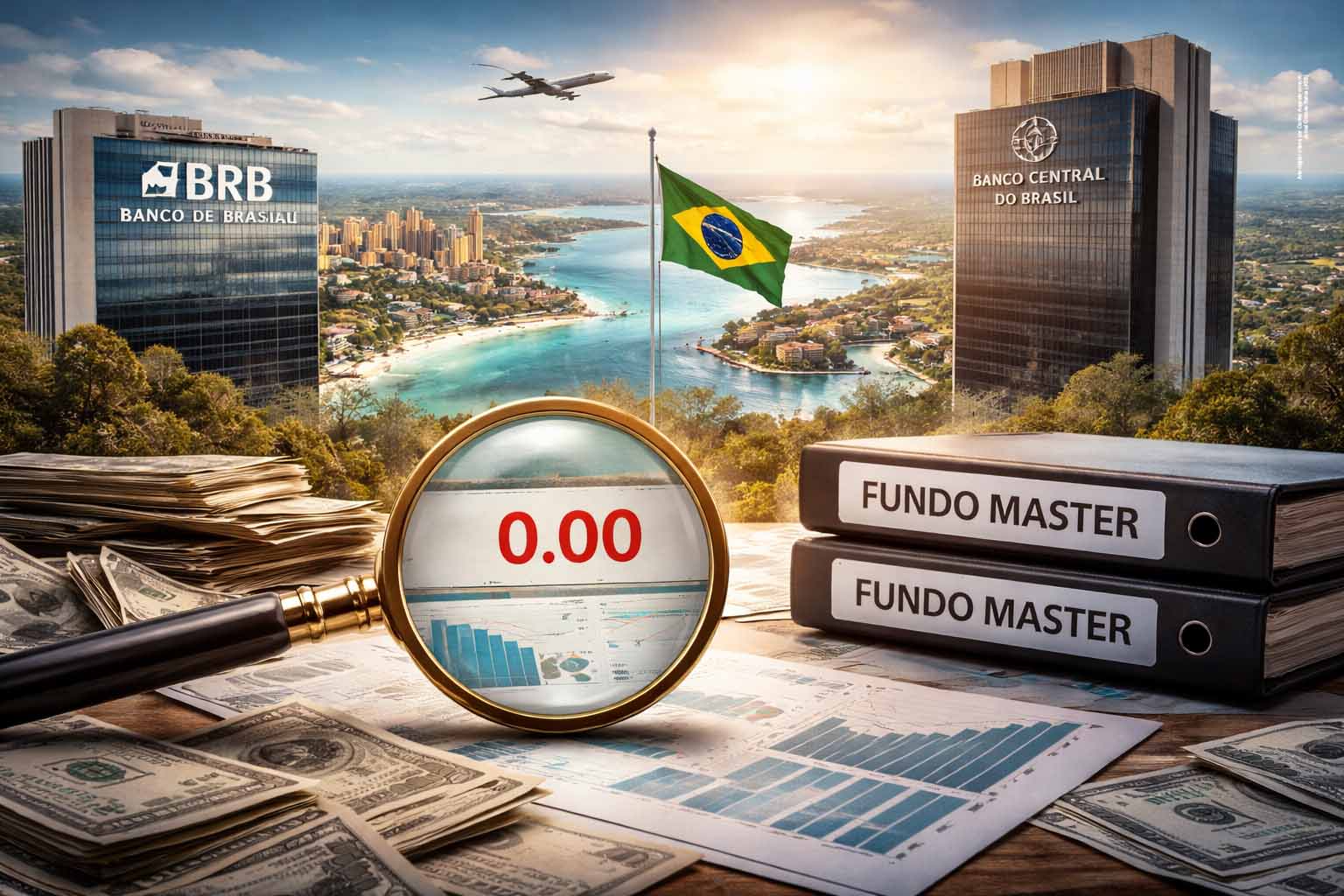 BRB rastreia fundos no exterior, encontra contas vazias e reforça suspeitas sobre ativos do Banco Master