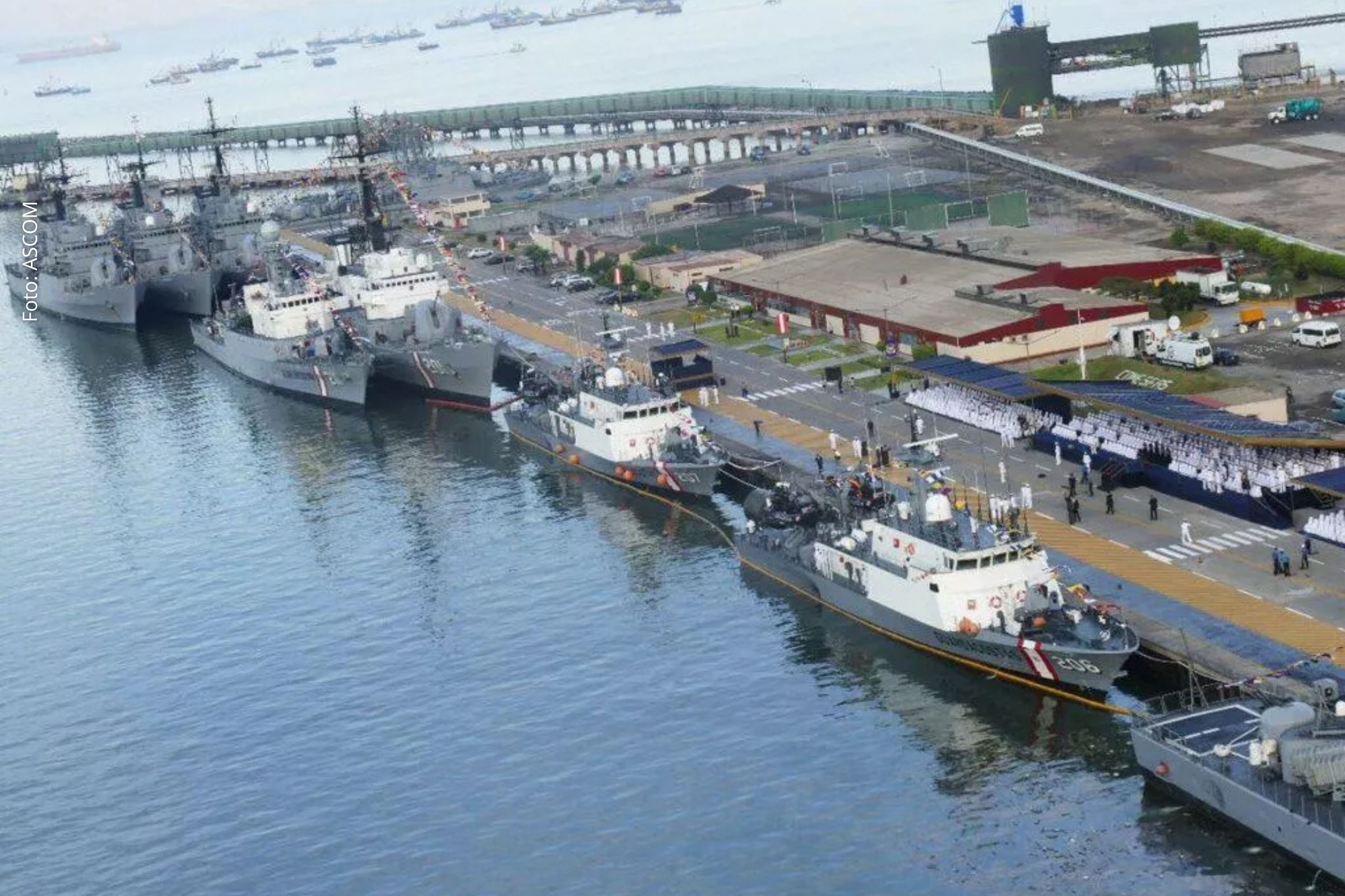 Projeto prevê modernização da Base Naval de Callao e presença limitada de pessoal norte-americano.