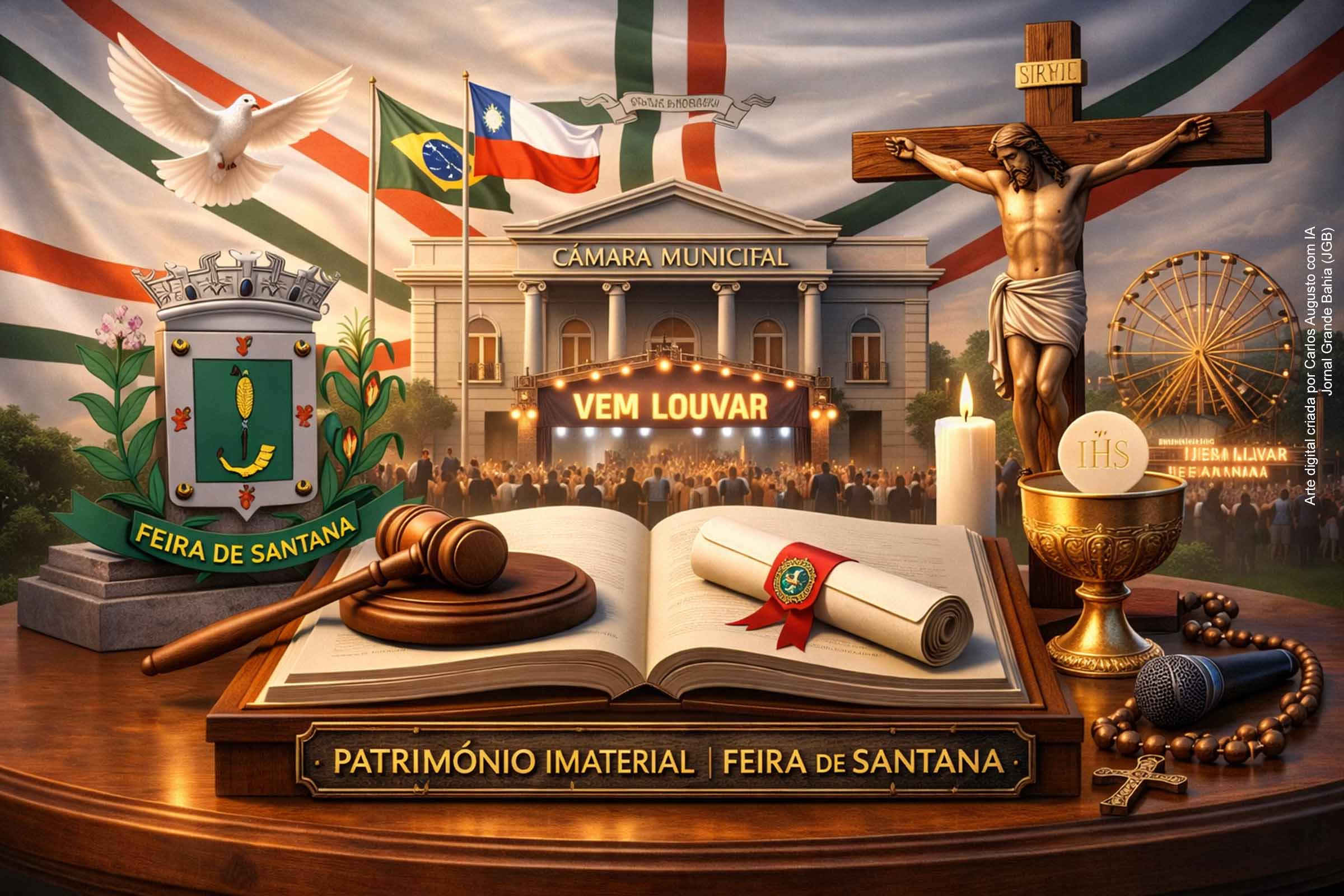 Câmara Municipal aprova projeto que reconhece o “Vem Louvar” como patrimônio cultural imaterial do município Feira de Santana