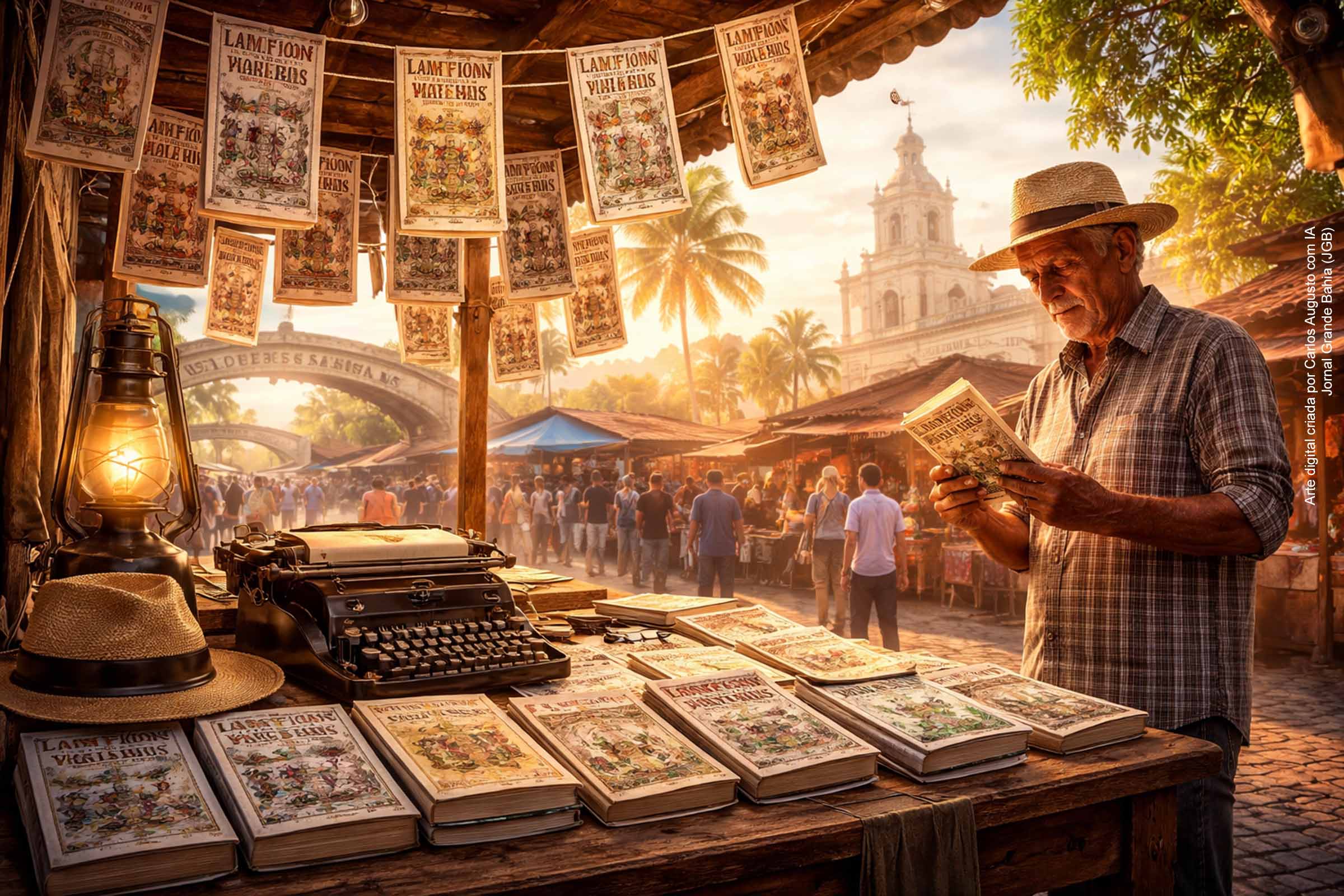 A literatura de cordel integra profundamente a história cultural de Feira de Santana, tendo atuado como principal meio de comunicação popular durante décadas. Autores, colecionadores e novos produtores mantêm viva essa tradição, que se reinventa por meio de temas educativos e históricos. Presente nas feiras, no Mercado de Arte Popular e nas escolas, o cordel segue como expressão central da identidade e da memória coletiva da cidade.