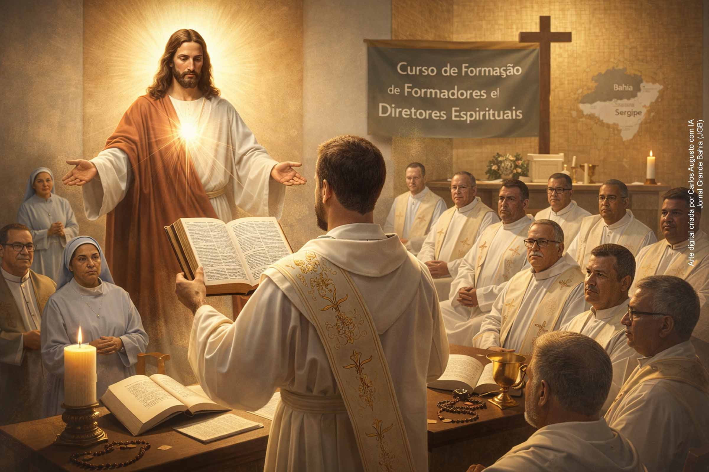 Curso da OSIB sobre pedagogia mistagógica reúne formadores e diretores espirituais em Feira de Santana