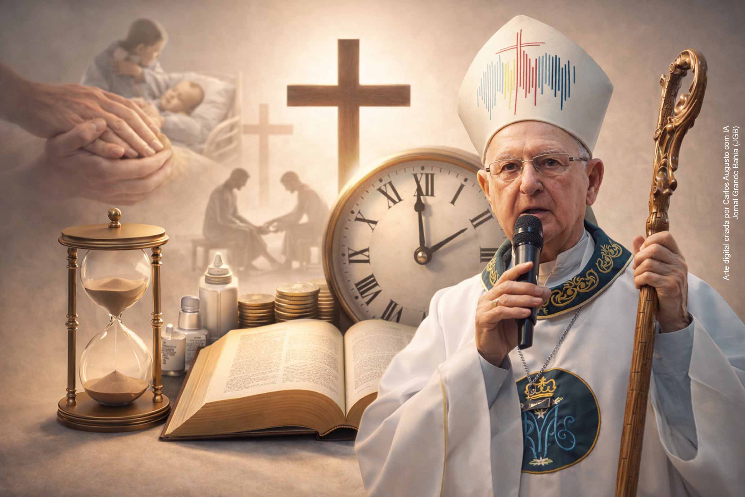 Dom Itamar Vian, arcebispo emérito da Arquidiocese de Feira de Santana.