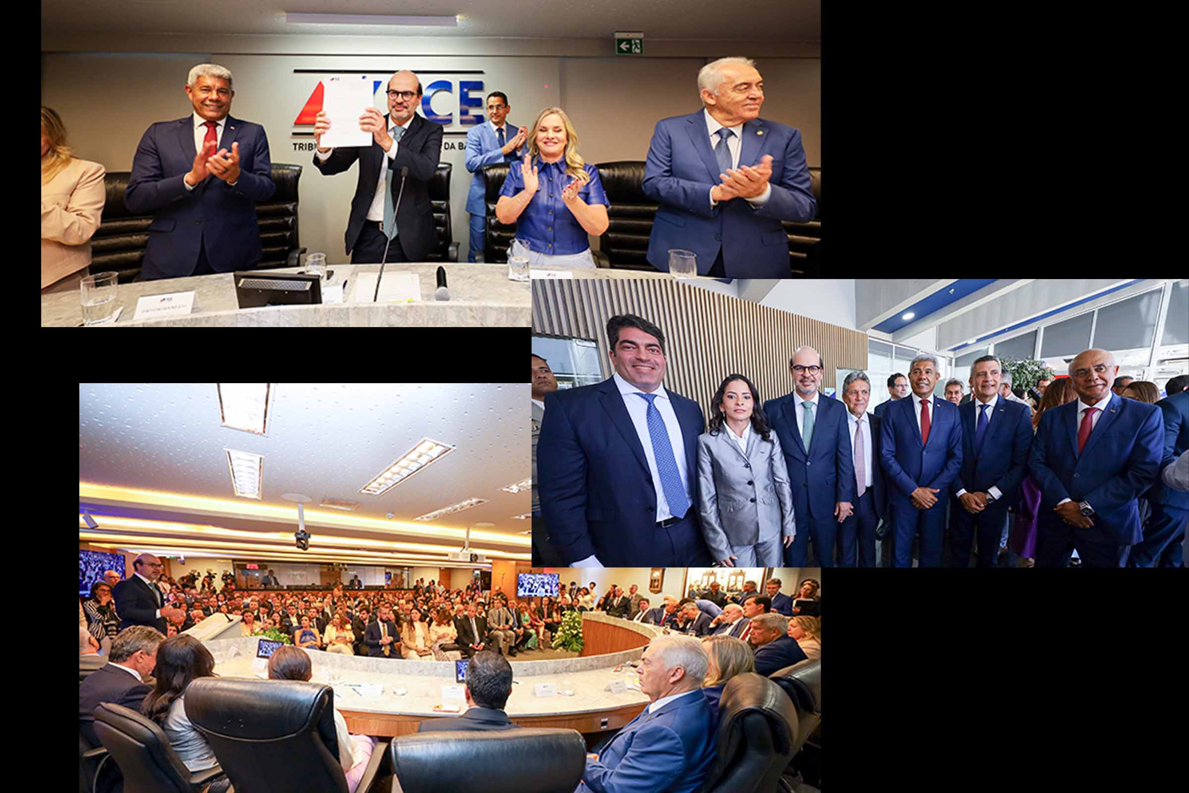 Gildásio Penedo Filho assume presidência do TCE-BA e defende continuidade institucional, diálogo e rigor no controle externo; Governador Jerônimo participa da solenidade