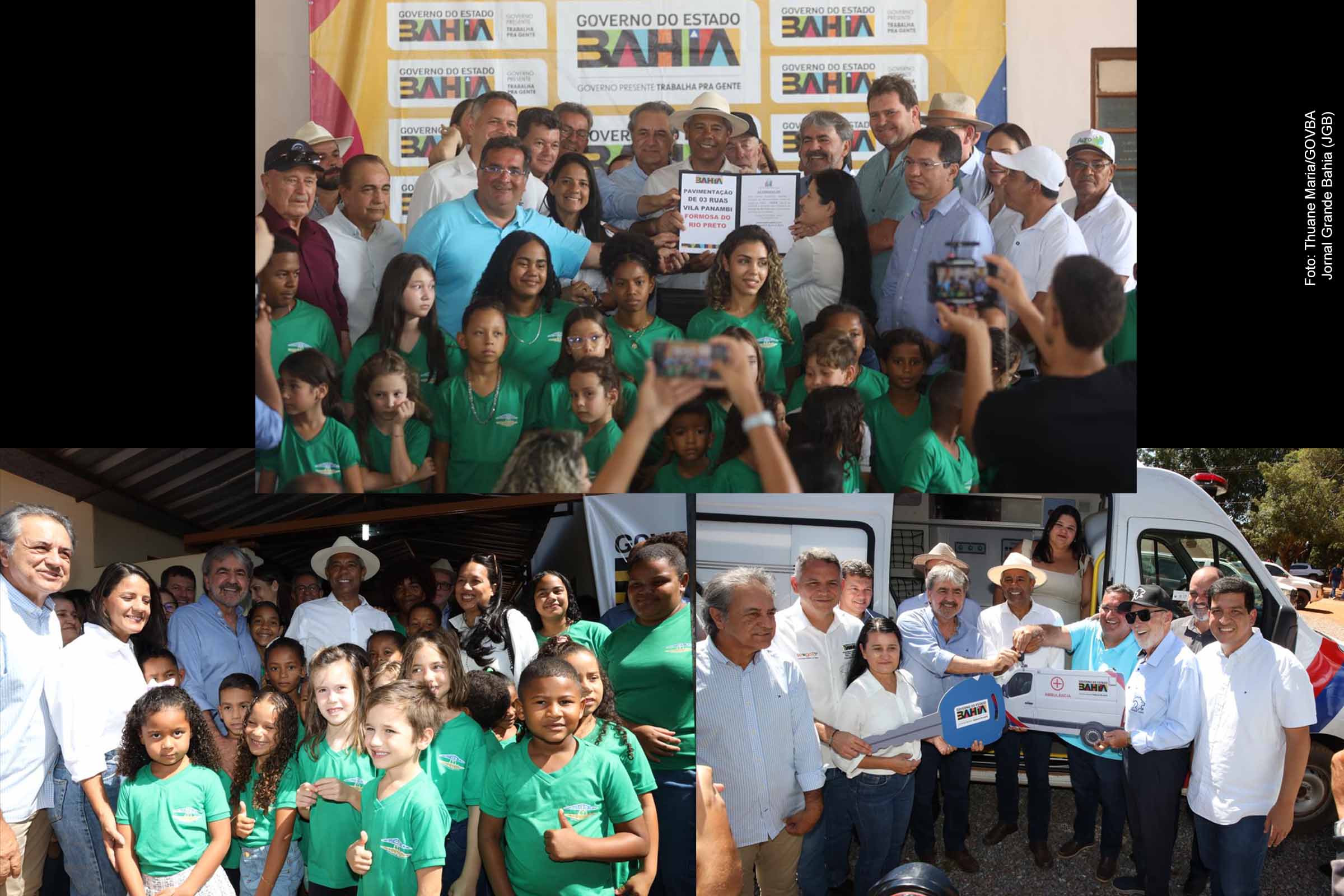 O Governo da Bahia autorizou parceria de quase R$ 5 milhões com a Escola Cooperativa Chapadão, em Formosa do Rio Preto, para fortalecer permanência e aprendizagem na educação básica, com foco em educação integral e infraestrutura. A agenda incluiu ações em saúde, mobilidade e urbanização e a autorização para pavimentar a BA-458, com investimento de R$ 15,6 milhões, ampliando a integração territorial.