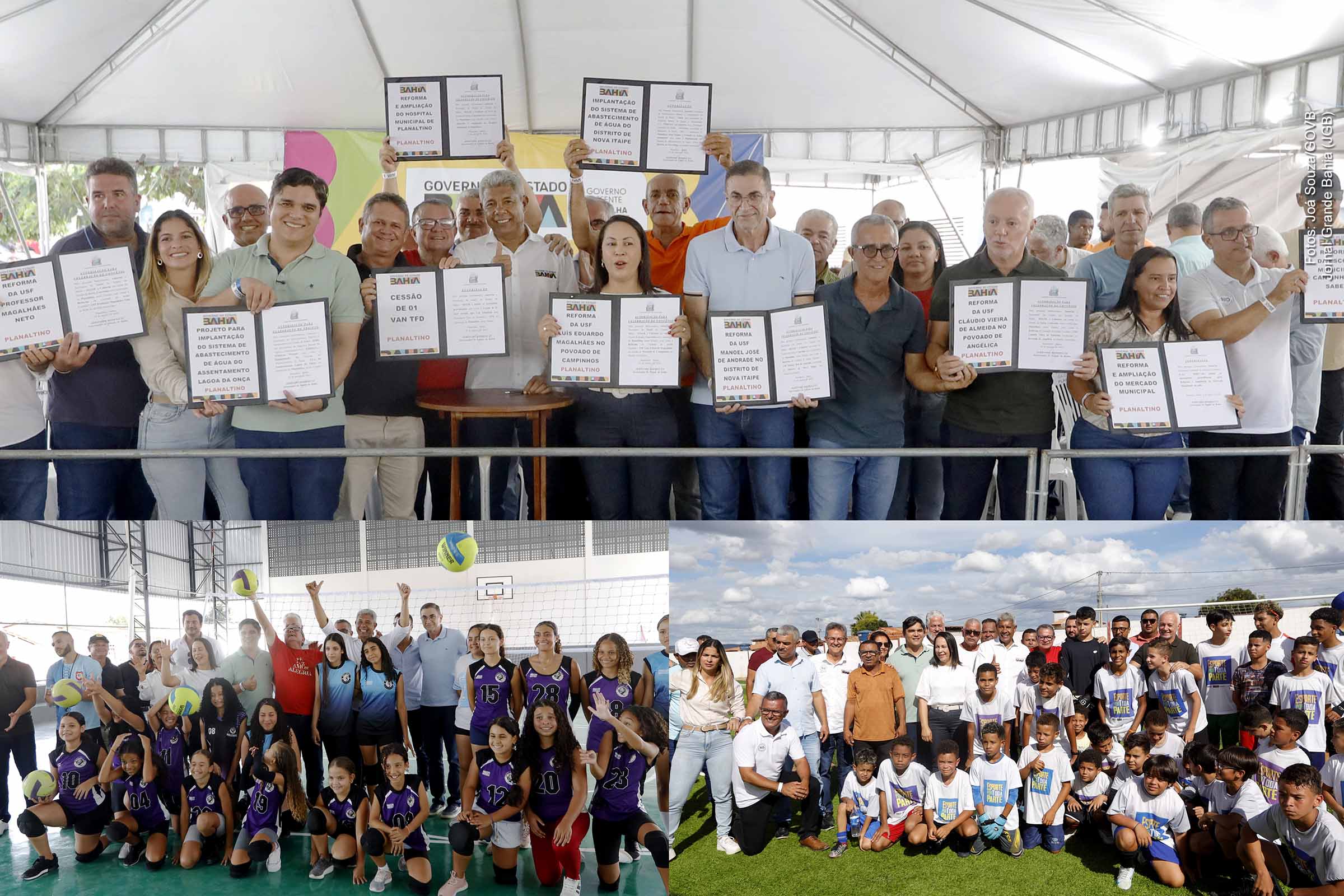 Governador Jerônimo anuncia pacote histórico de investimentos em Planaltino com foco em educação, saúde, abastecimento de água e infraestrutura