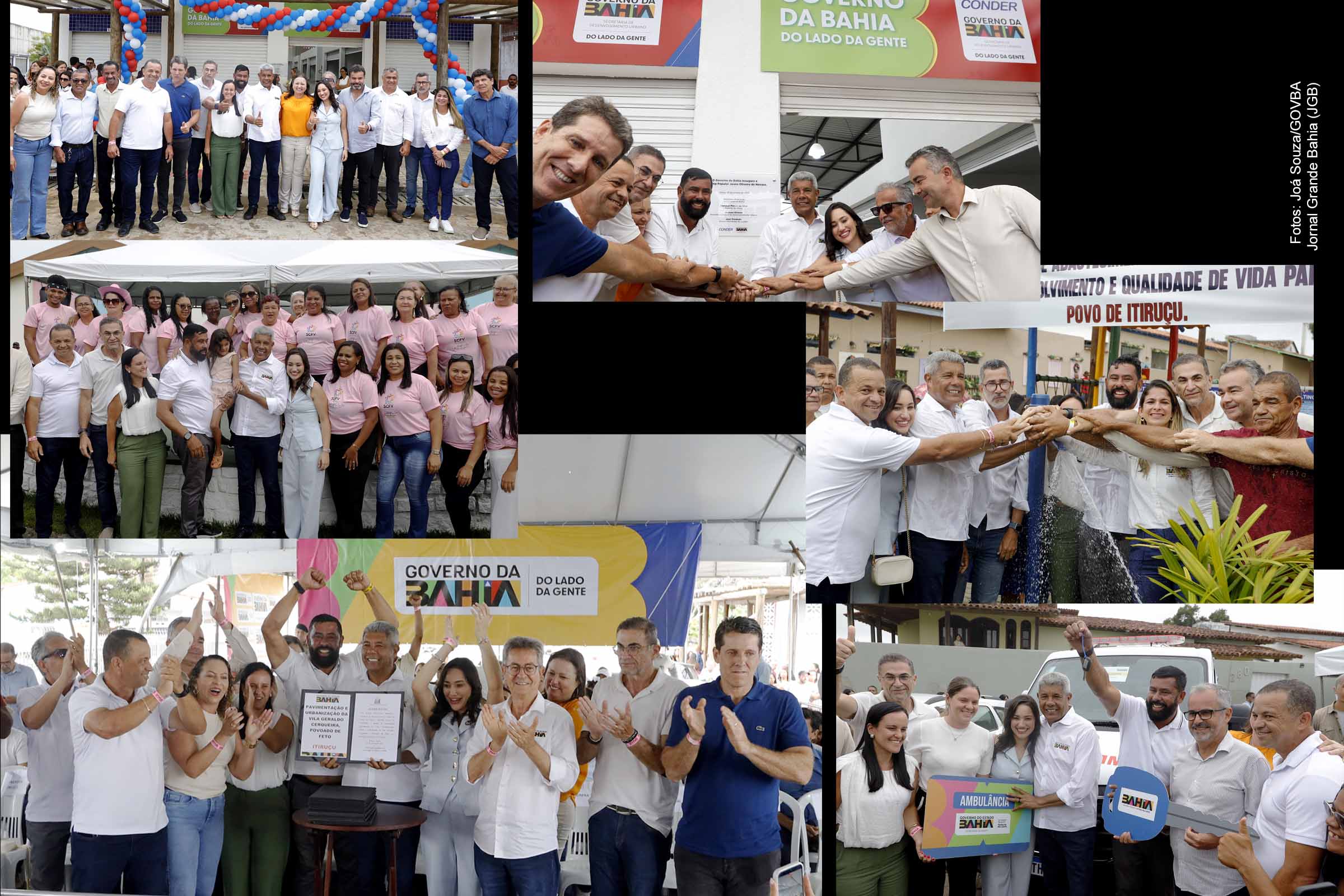 Itiruçu amplia obras e recebe novas autorizações do Governo da Bahia em abastecimento, saúde e infraestrutura; governador Jerônimo destaca investimentos estratégicos