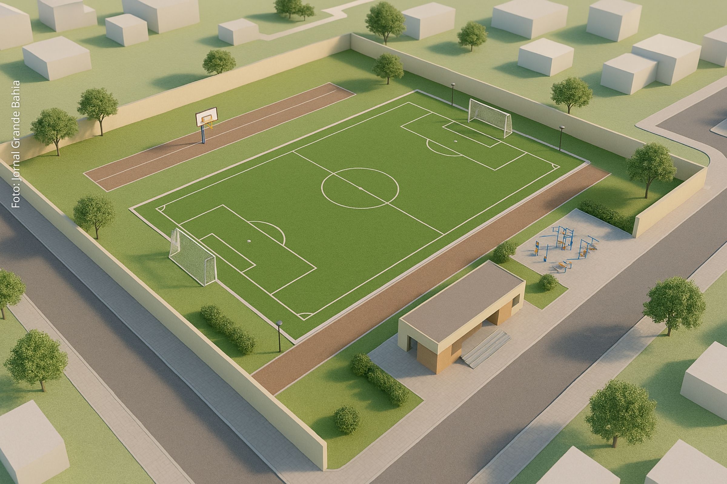 Feira de Santana: Governo Ronaldo desapropria área no distrito da Matinha para construção de Praça Esportiva