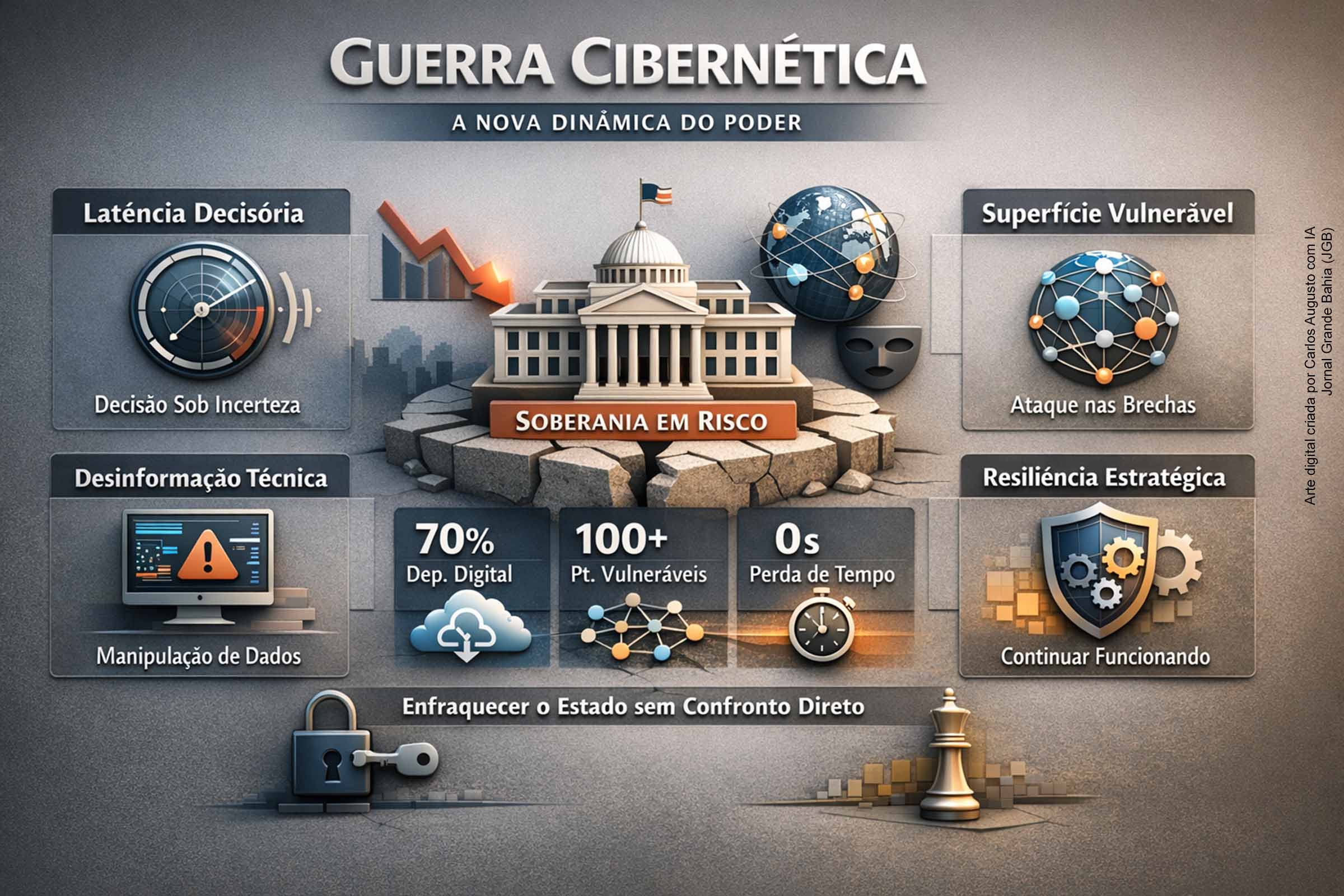 Guerra Cibernética | Por Zilan Costa e Silva