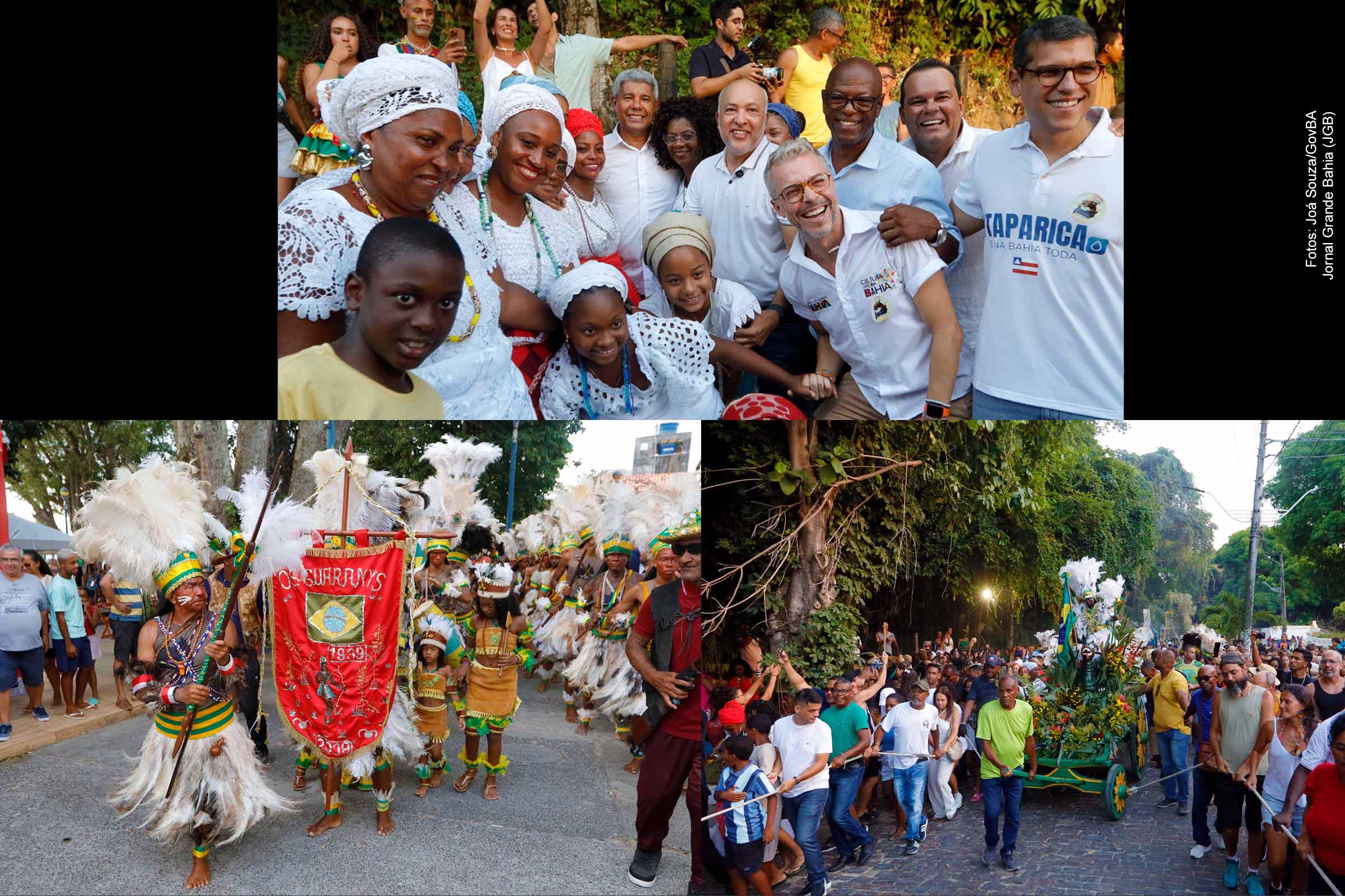 Itaparica transforma memória em celebração nos 203 anos da Independência da Bahia; Governador Jerônimo participa