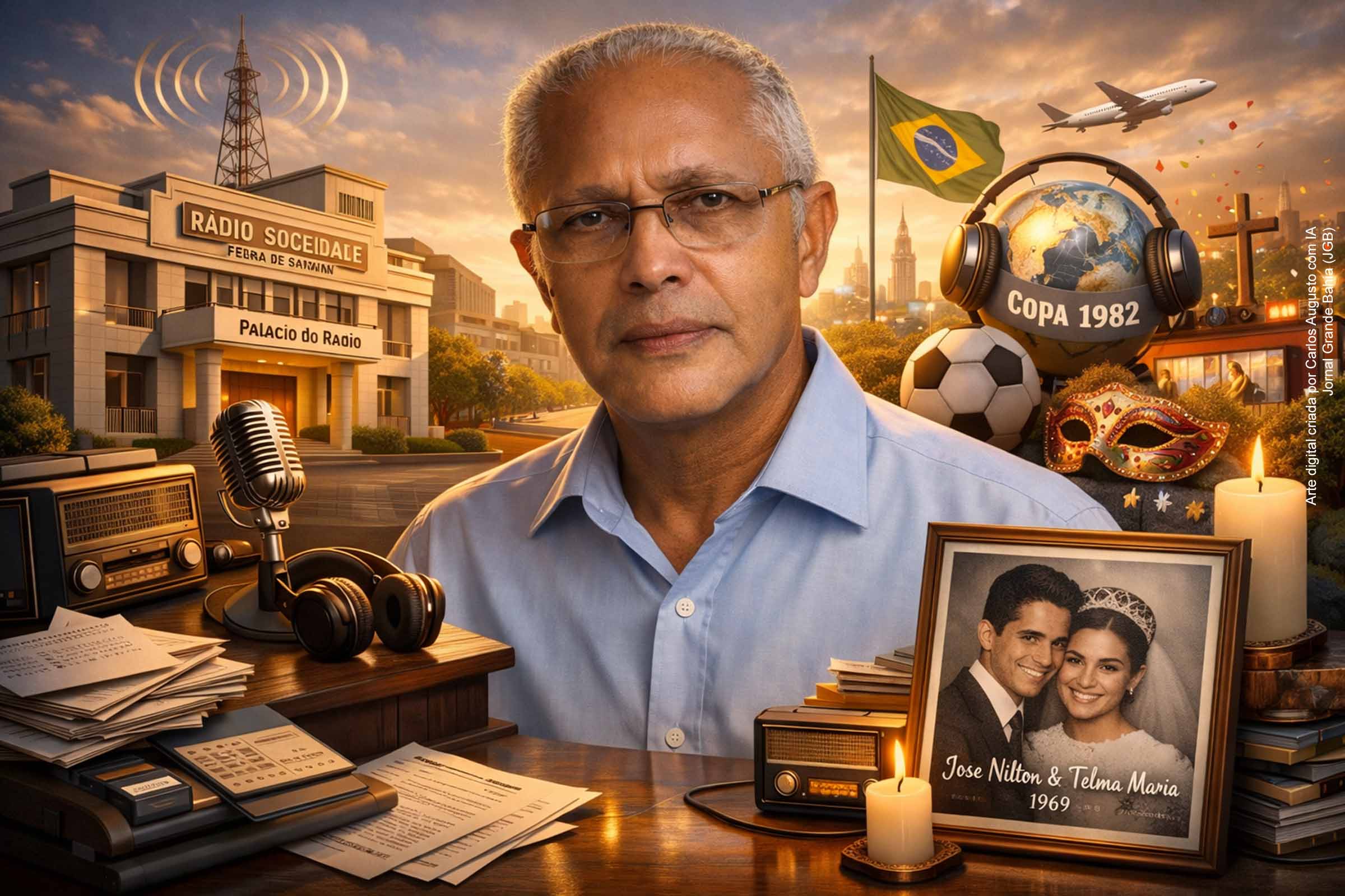 Dez anos sem Zé Nilton: legado de dedicação e profissionalismo na Rádio Sociedade de Feira de Santana