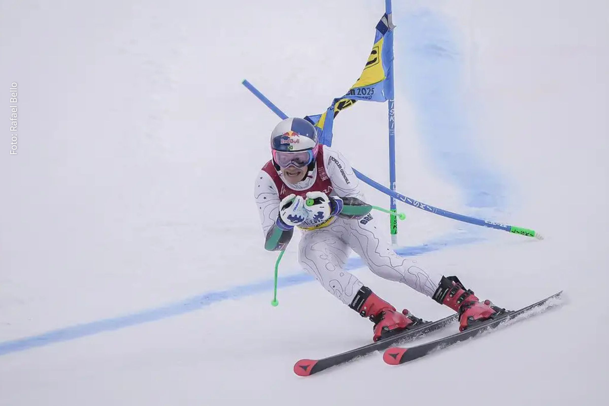 Lucas Pinheiro conquista prata no slalom da Copa do Mundo de Esqui Alpino em Wengen