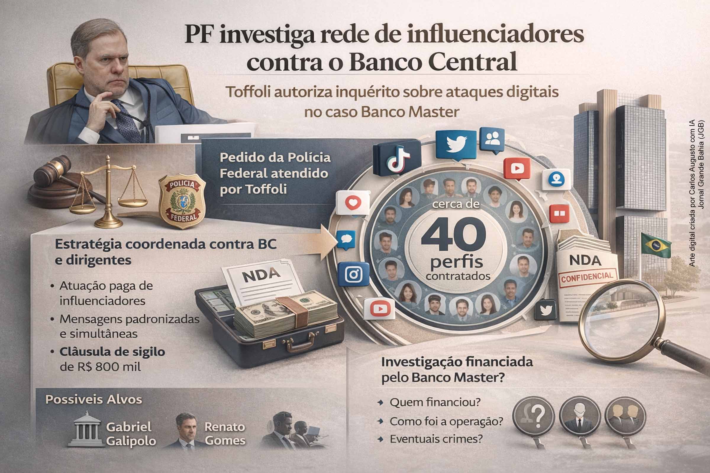 O Caso Banco Master tornou-se símbolo da degradação do poder estatal no Brasil ao revelar indícios de captura do Estado por interesses privados, opacidade no STF e crise de legitimidade institucional. À luz de análises críticas contemporâneas, o episódio evidencia ruptura entre Estado e sociedade, corrosão ética e risco sistêmico à democracia. Diante desse cenário, cresce a pressão para que o Congresso exerça seu papel constitucional de fiscalização e responsabilização, visando restaurar o interesse público e a confiança nacional.