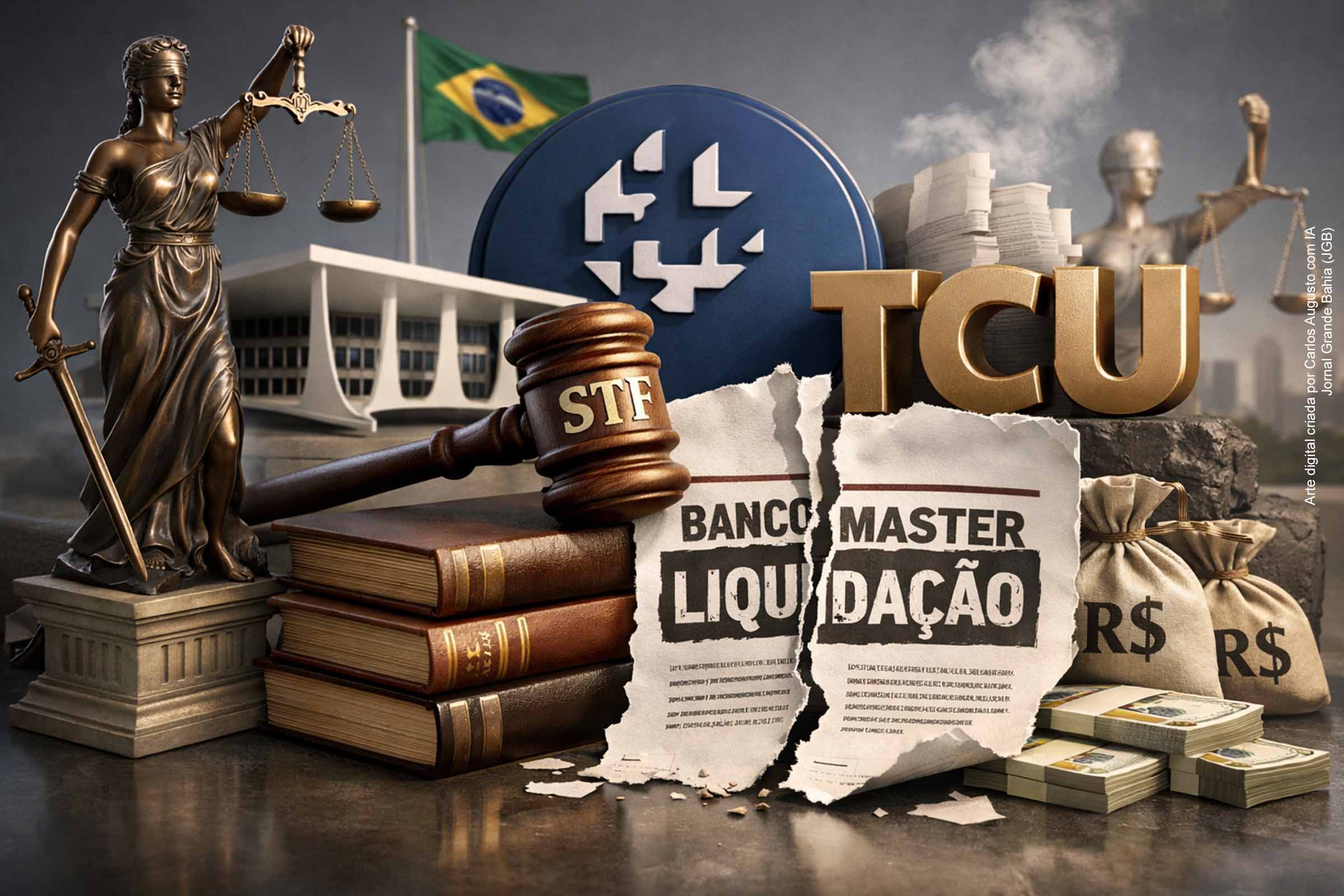 Ministros honestos do STF classificam como “absurda” ofensiva do TCU contra liquidação do Banco Master pelo Banco Central