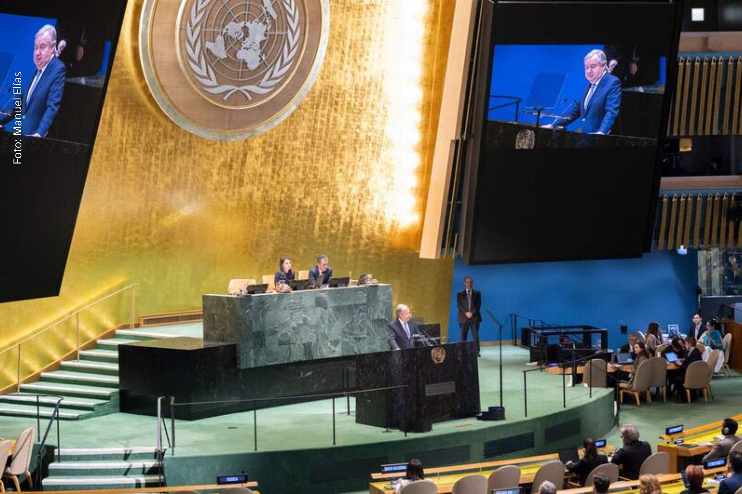 Discurso do secretário-geral António Guterres na Assembleia Geral destaca princípios centrais para enfrentar conflitos, divisões globais e desafios estruturais do cenário internacional.