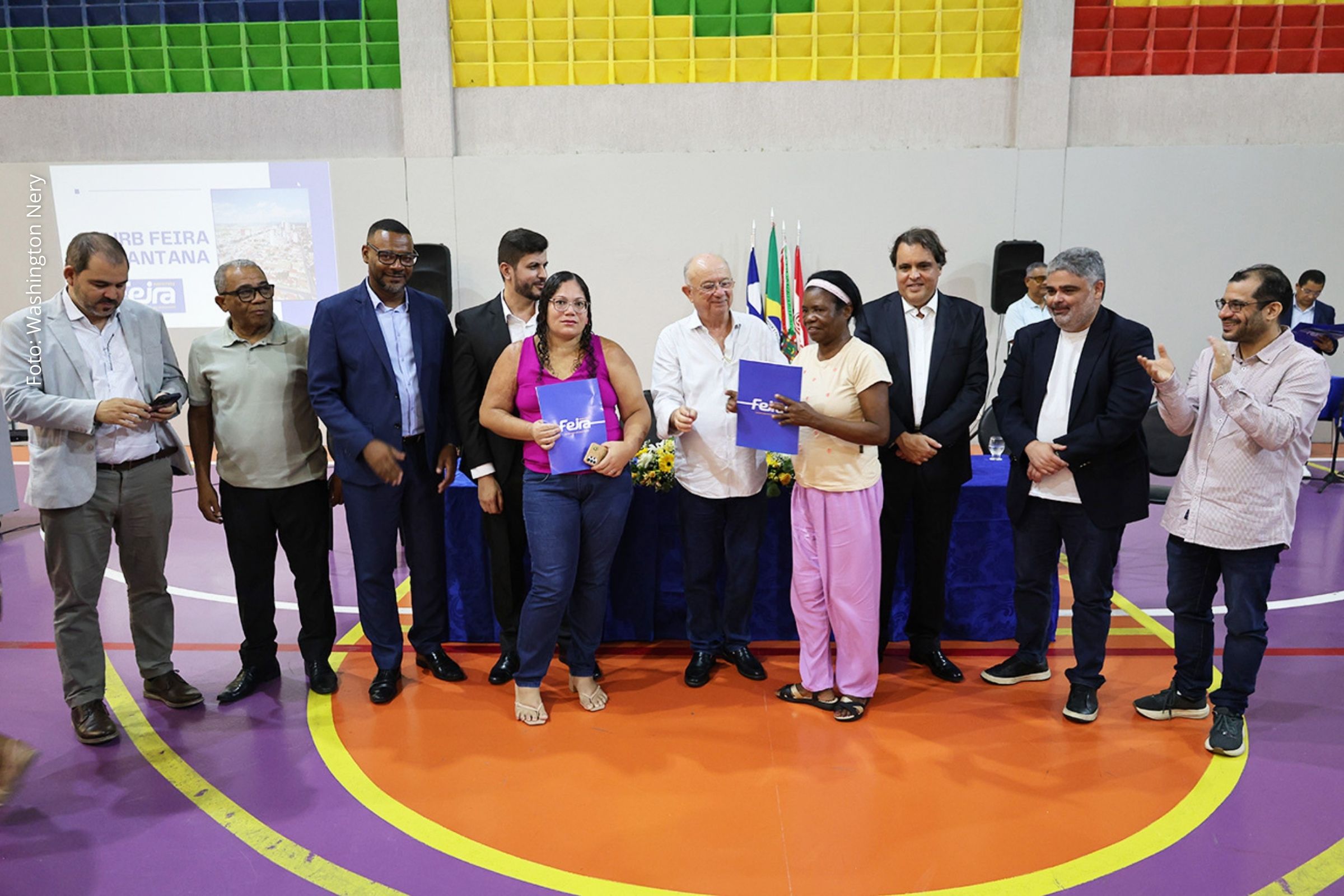 Ação integra programa municipal de regularização fundiária em parceria com o Tribunal de Justiça da Bahia.